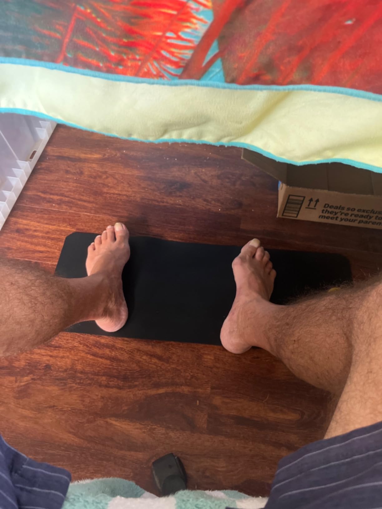 LandKissing Grounding Mat for Bed - Anti-Slip Bottom, Tangle-Free Cord customer photo 1