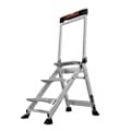Little Giant Jumbo Step 3-Step Foldable 2.2 ft Aluminum Stool, 11903 customer photo 2