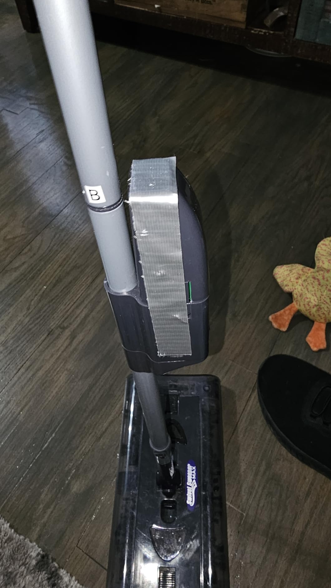 Swivel Sweeper Max - Cordless Electric Floor and Carpet Sweeper with Rotating Brush for Efficient Cleaning, Quad Brush Technology- Purple customer photo 2