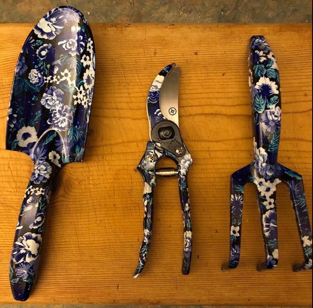 FLORA GUARD 6-Piece Garden Tool Set, Heavy Duty Steel Hand Tools customer photo 2