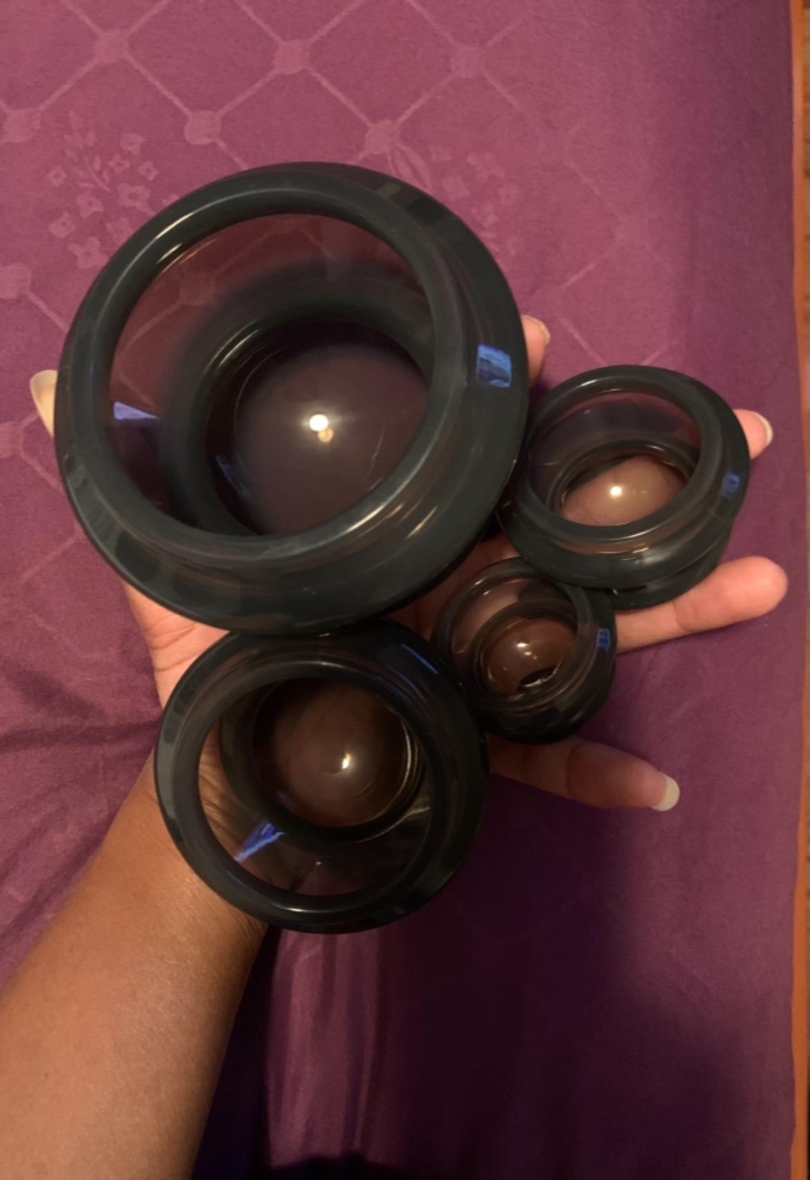 Sculpt Silicone Cupping Therapy Set Anti Cellulite Cup Massager customer photo 2