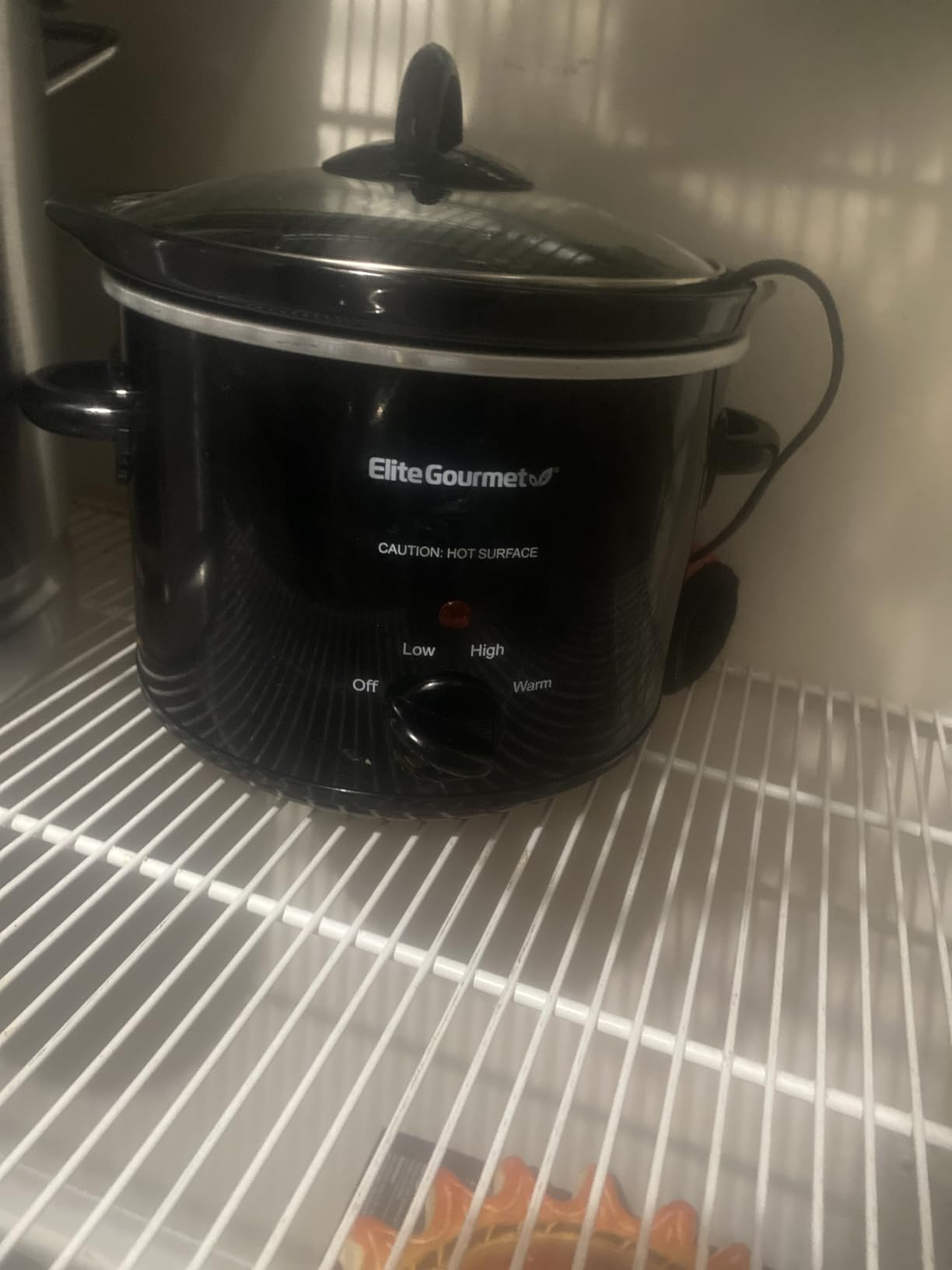 Elite Gourmet MST-350B Electric Slow Cooker, Adjustable Temp, Entrees, Sauces, Stews & Dips, Dishwasher Safe Glass Lid & Crock (3 Quart, Black) customer photo 1