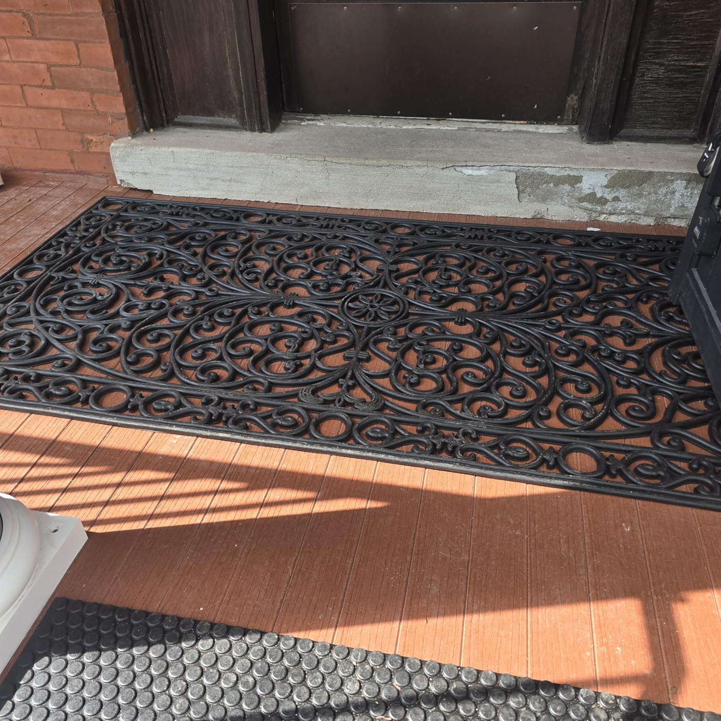 Calloway Mills 900222436 Gatsby Rubber Doormat 2' x 3' customer photo 2
