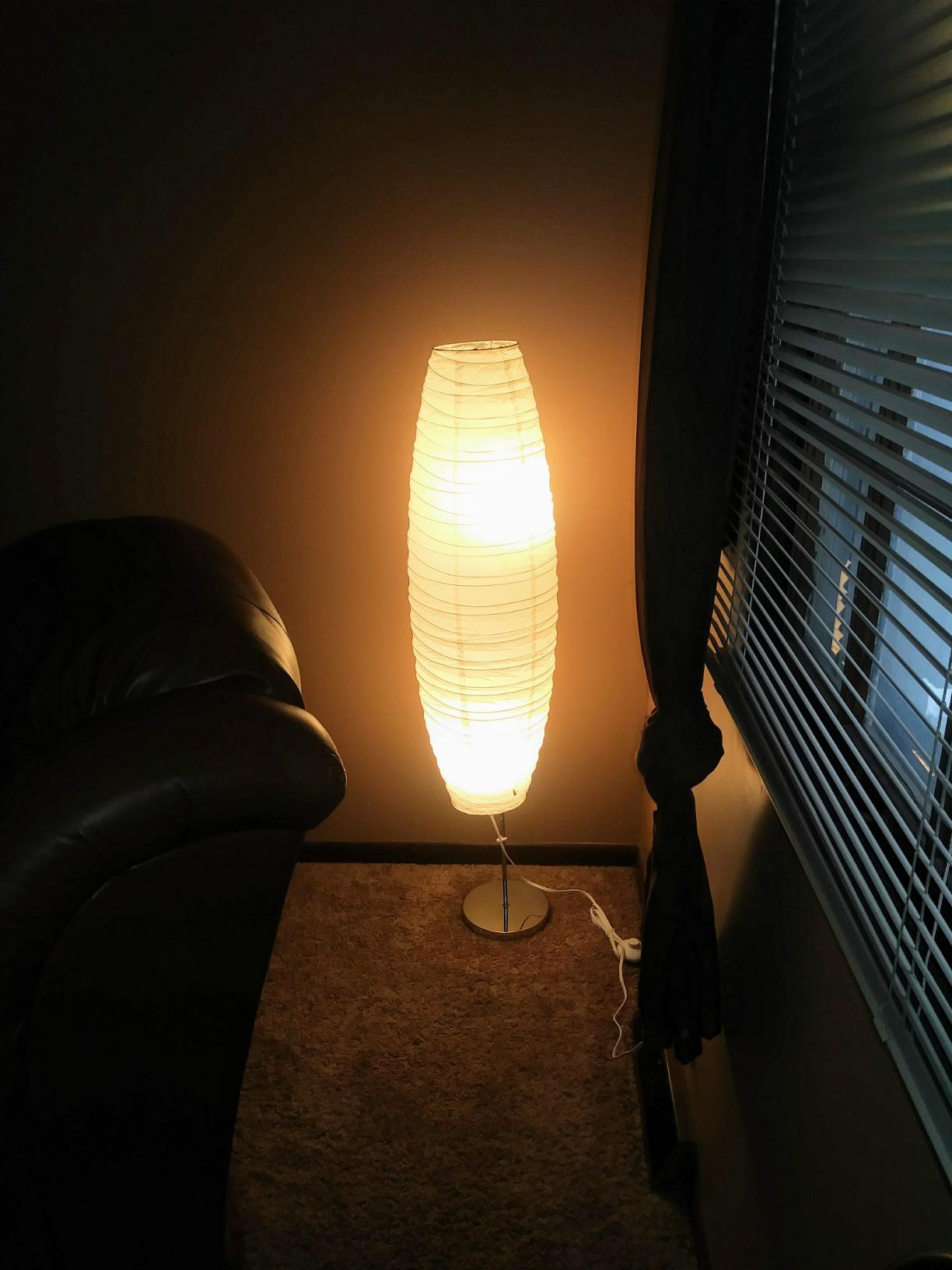 LIGHTACCENTS Paper Floor Lamp Set of 2, 59