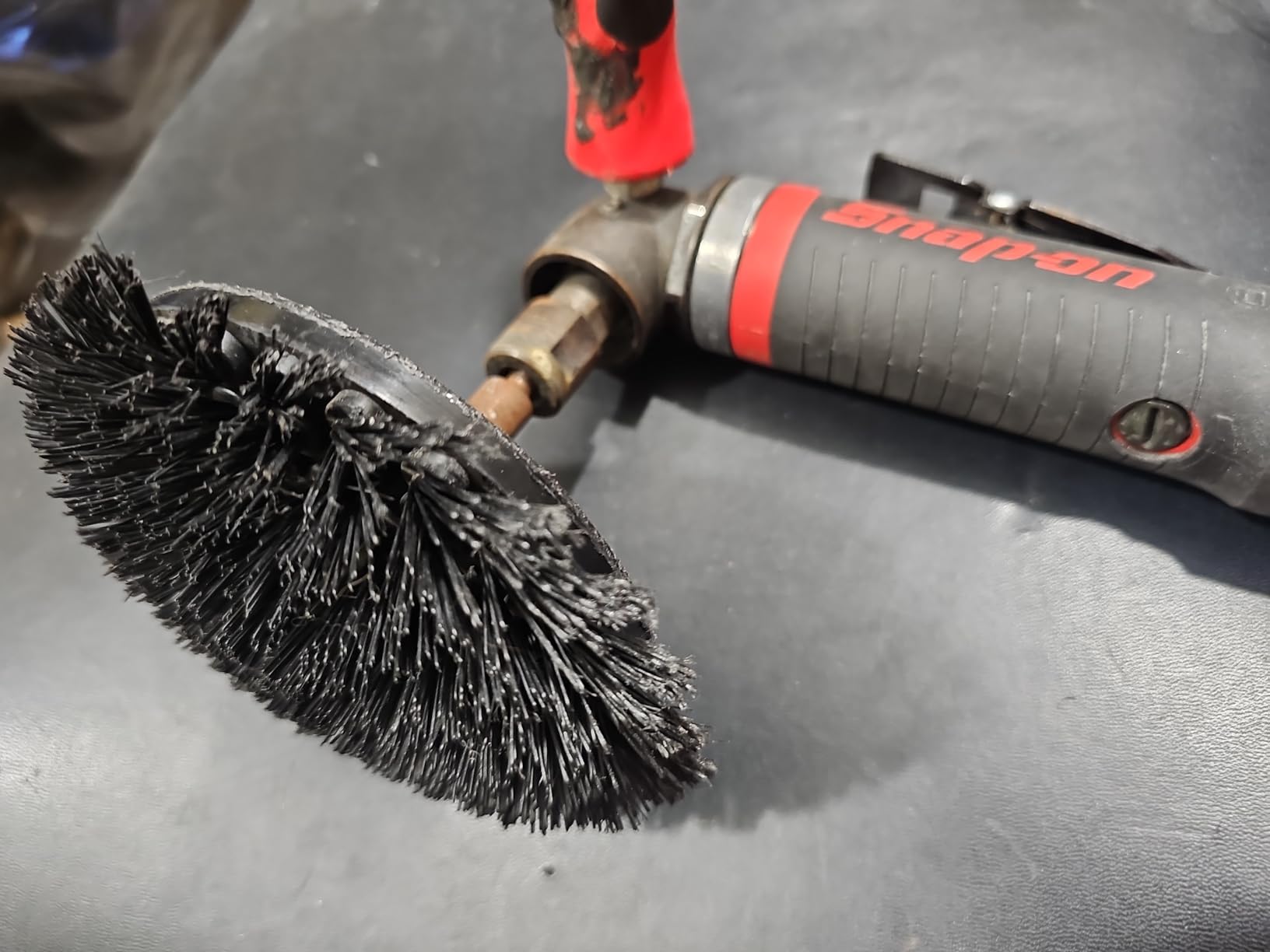 Ultra Stiff Drill Powered Cleaning Brush Set - BBQ Grill Brush - No Wires | Heavy Duty Industrial Stripping - Cordless Drill Power Scrubber Grill Brush for Household Cleaning Supplies - Rust Remover customer photo 1