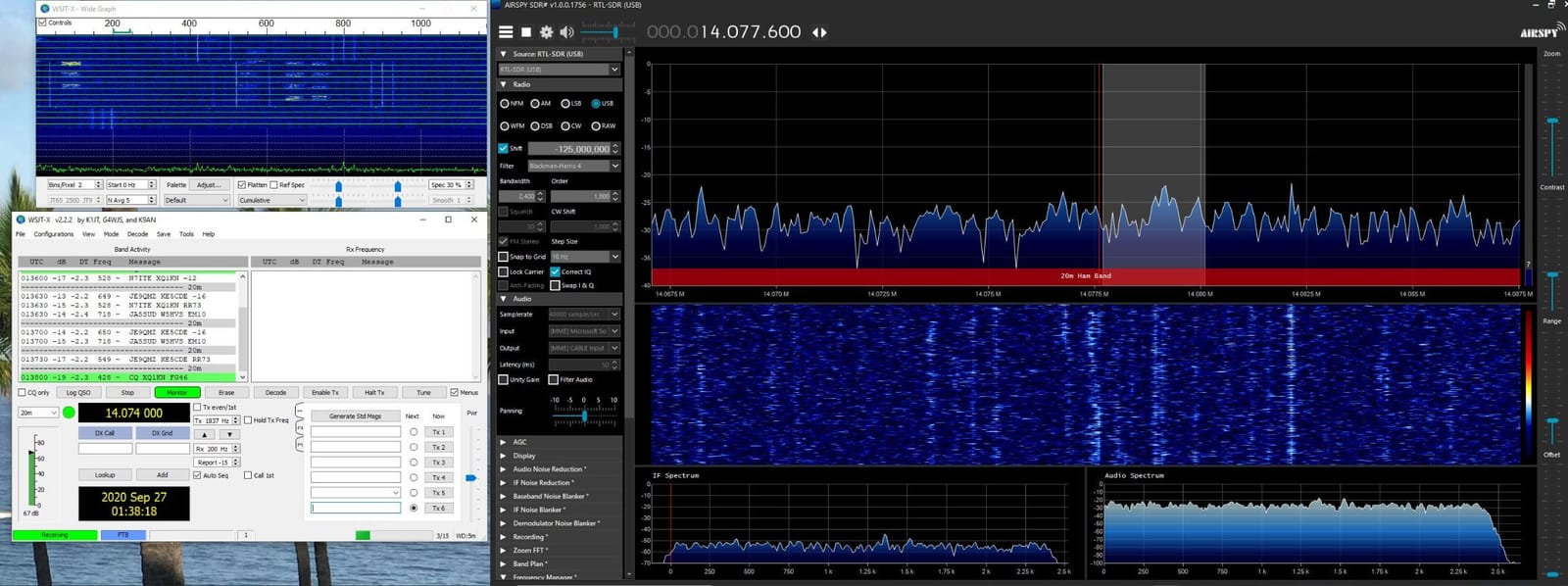 Nooelec NESDR SMArt HF Bundle: 100kHz-1.7GHz Software Defined Radio Set for HF/UHF/VHF Including RTL-SDR, Assembled Ham It Up Upconverter, Balun, Adapters customer photo 2