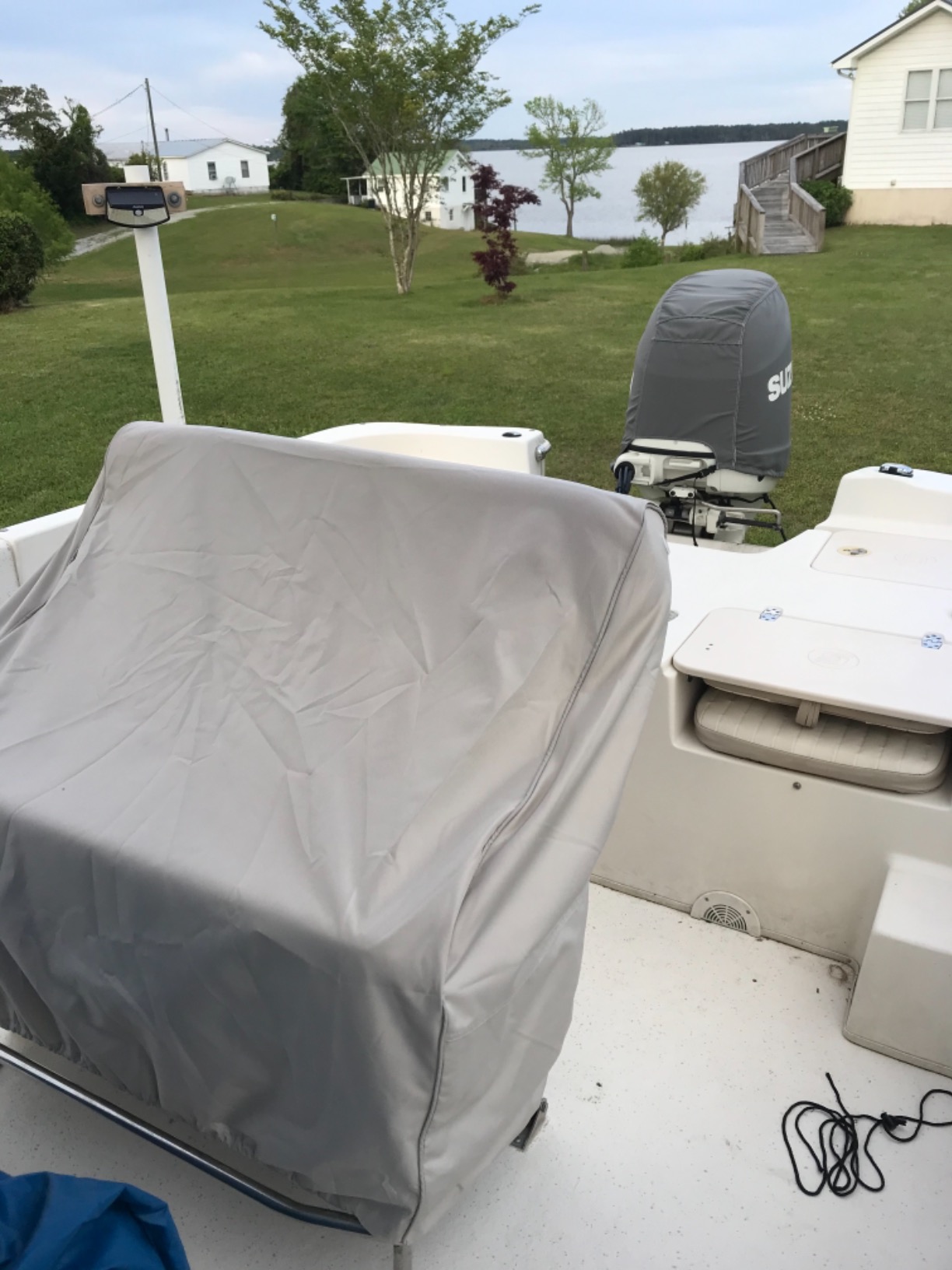 SavvyCraft Waterproof Flip Flop Boat Seat Cover Marine Grade 22