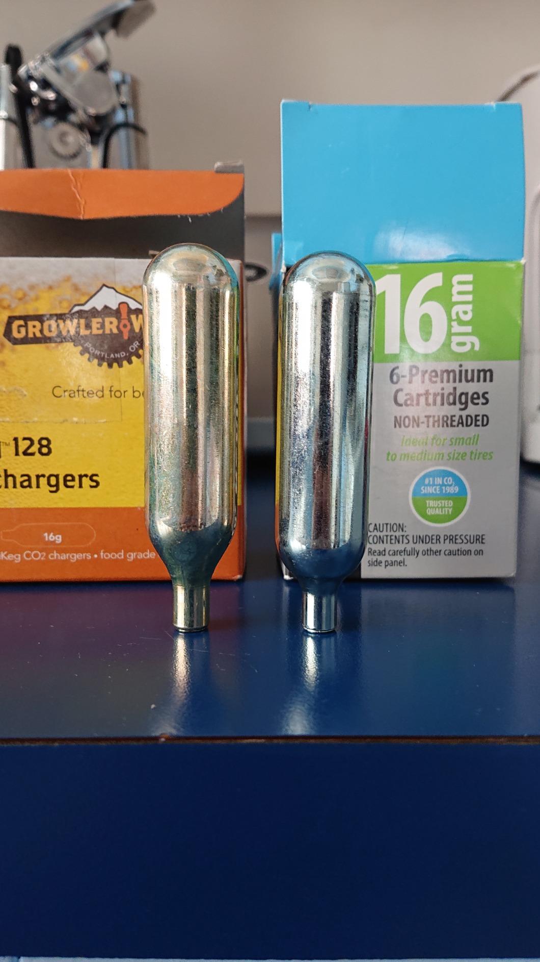 GrowlerWerks uKeg 64 CO2 Chargers 8g, Box of 10 customer photo 2
