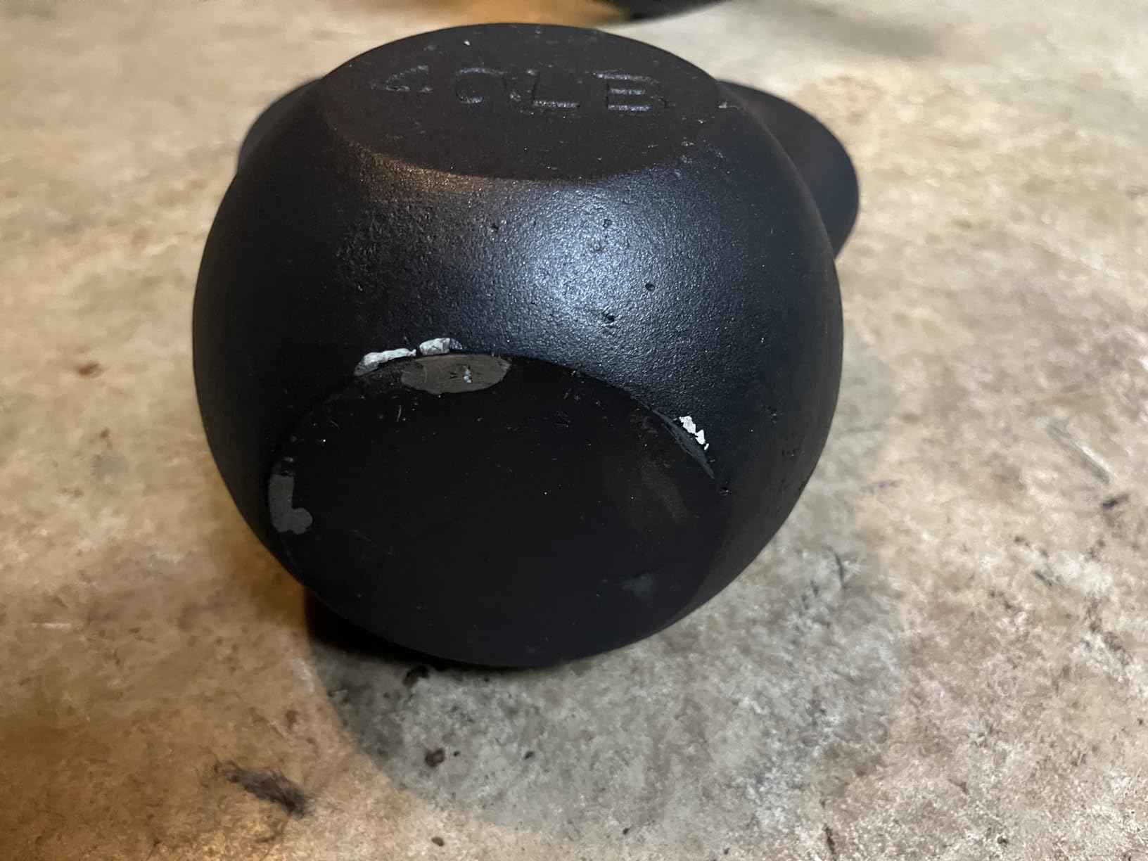 Powder Coated Solid Cast Iron Kettlebell Weights Set 5lb to 45lb Various Combination customer photo 2