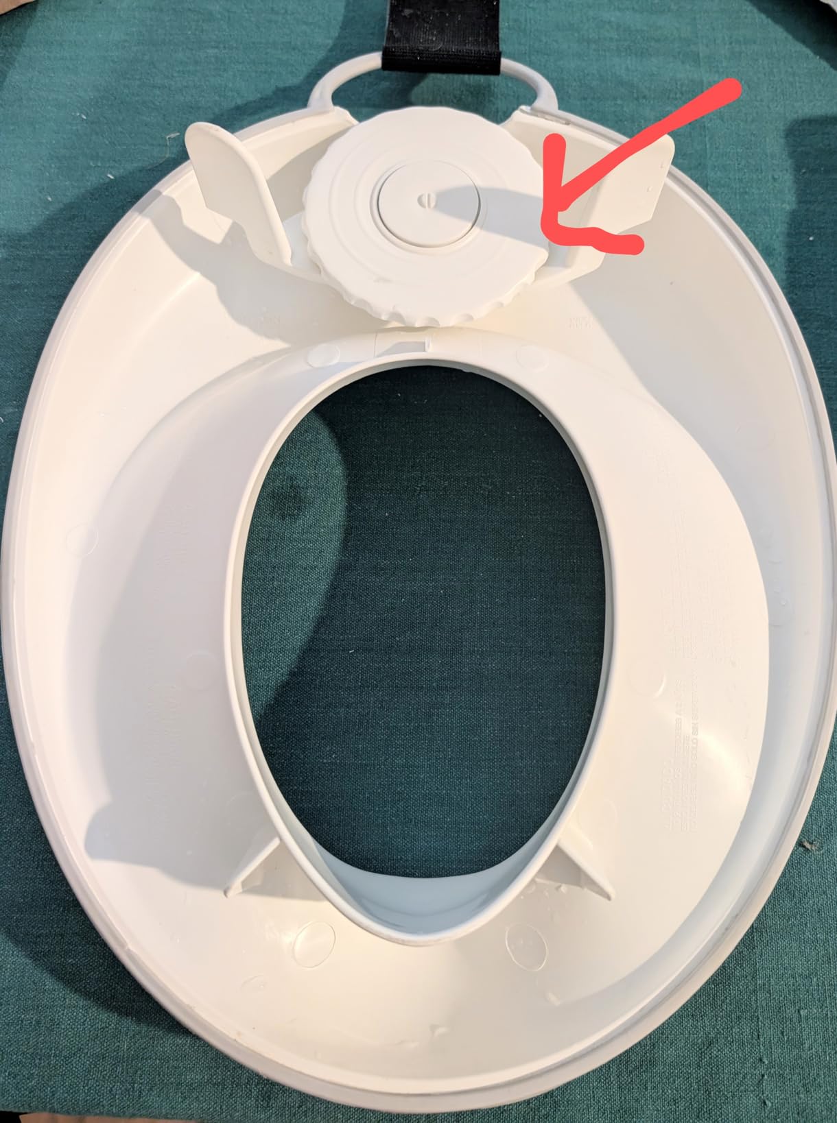 BabyBjörn Toilet Trainer, White/Gray customer photo 2