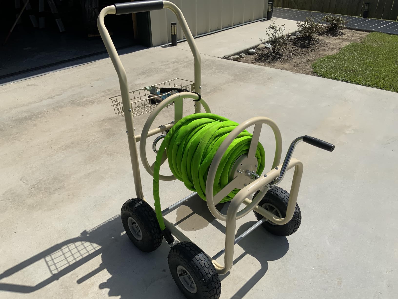PayLessHere | Garden Hose Reel Cart | Holds Upto 300ft of 5/8