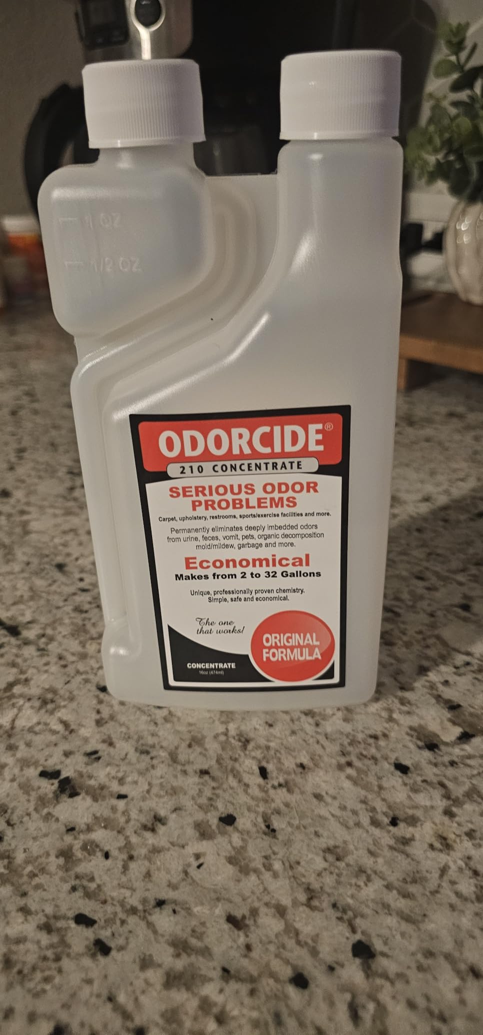 Odorcide Odor Eliminator Concentrate: Odor Eliminator for Strong Odor on Carpets, Hardwood & More - Smoke, Sweat & Pet Odor Eliminator for Home w/Non-Enzymatic Formula - Fresh Scent - 16 oz customer photo 1