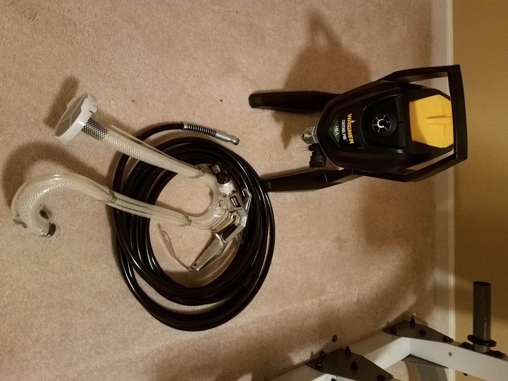 Wagner Control Pro 170 Paint Sprayer | Control Pro 170 high efficiency airless (HEA) paint and stain sprayer is designed for larger interior and exterior projects. customer photo 1
