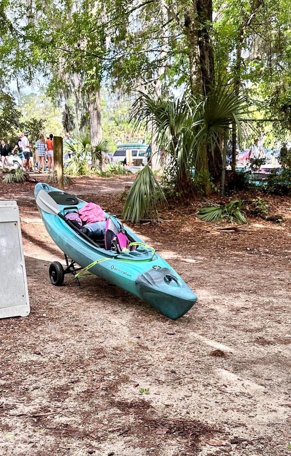 Perception Kayaks Large Kayak Cart with Foam Wheels - for use on Sand/Pavement, Black customer photo 1