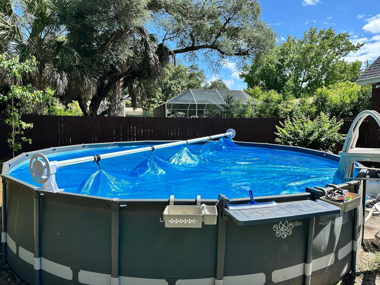 Sun2Solar Solar Cover Reel System | Fits Pools up to 24 ft Wide customer photo 1