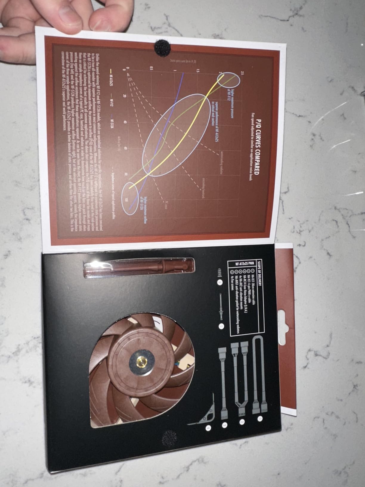 Noctua NF-A12x25 PWM, High-Performance Quiet Fan 120mm customer photo 1