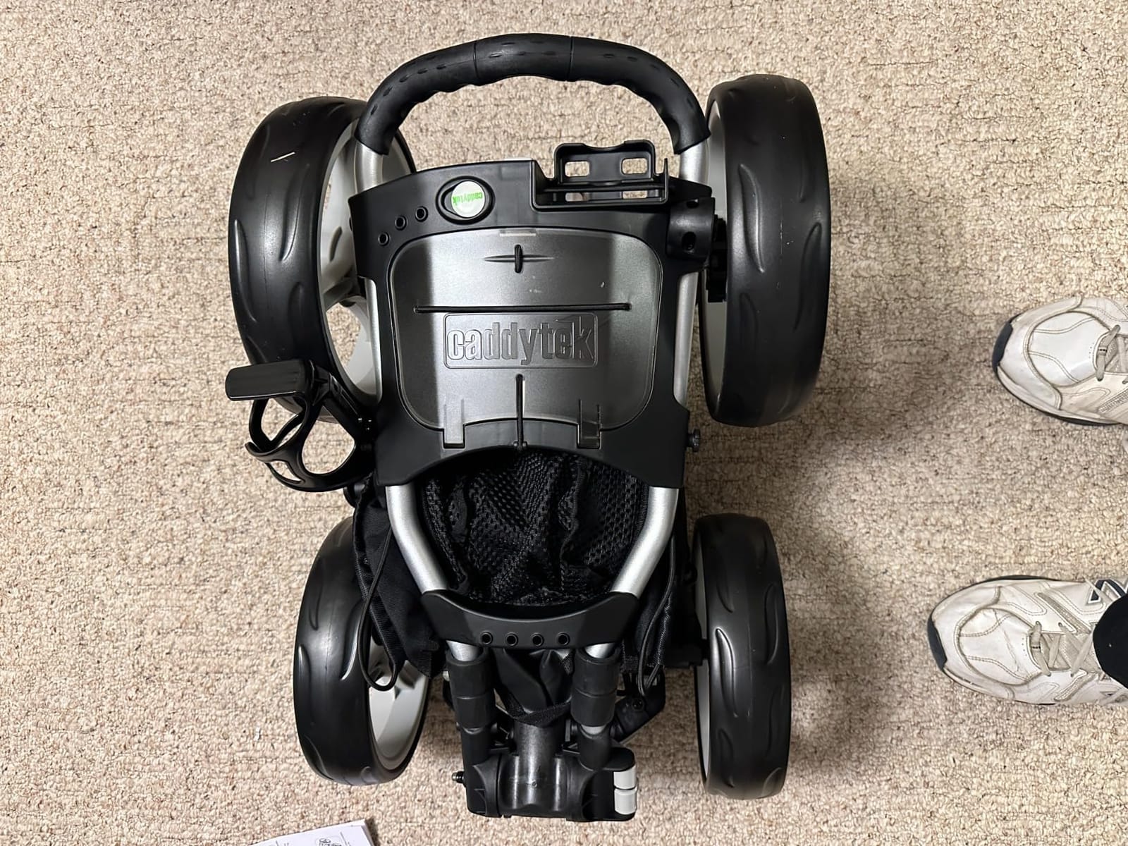 CaddytekCaddyTek Superlite 4 Wheel Golf Push Cart, Explorer Version 8 - customer photo 1