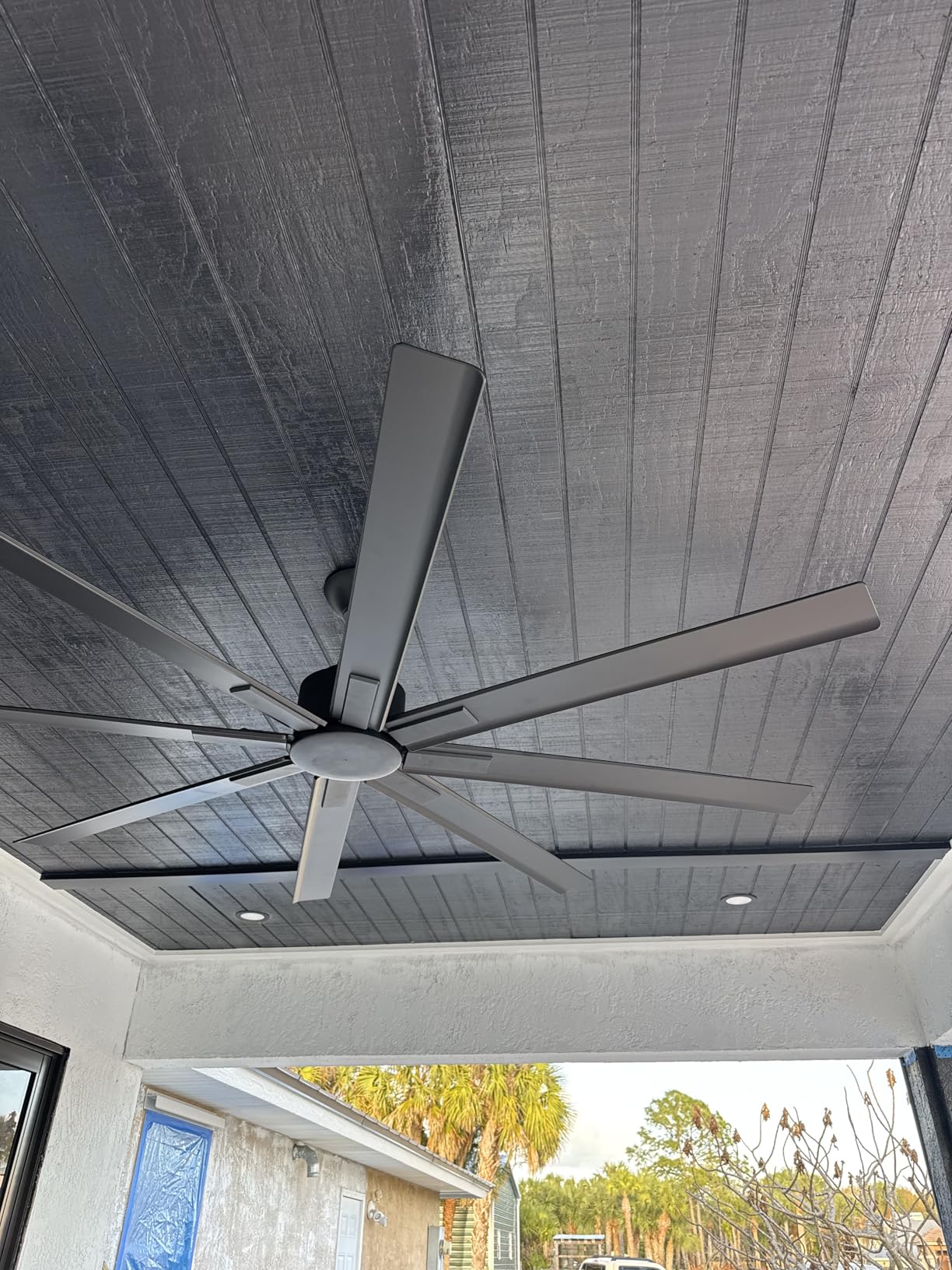 Minka-Aire F896-65-CL Xtreme H2O 65 Inch Outdoor Ceiling Fan with DC Motor in Coal Finish customer photo 1