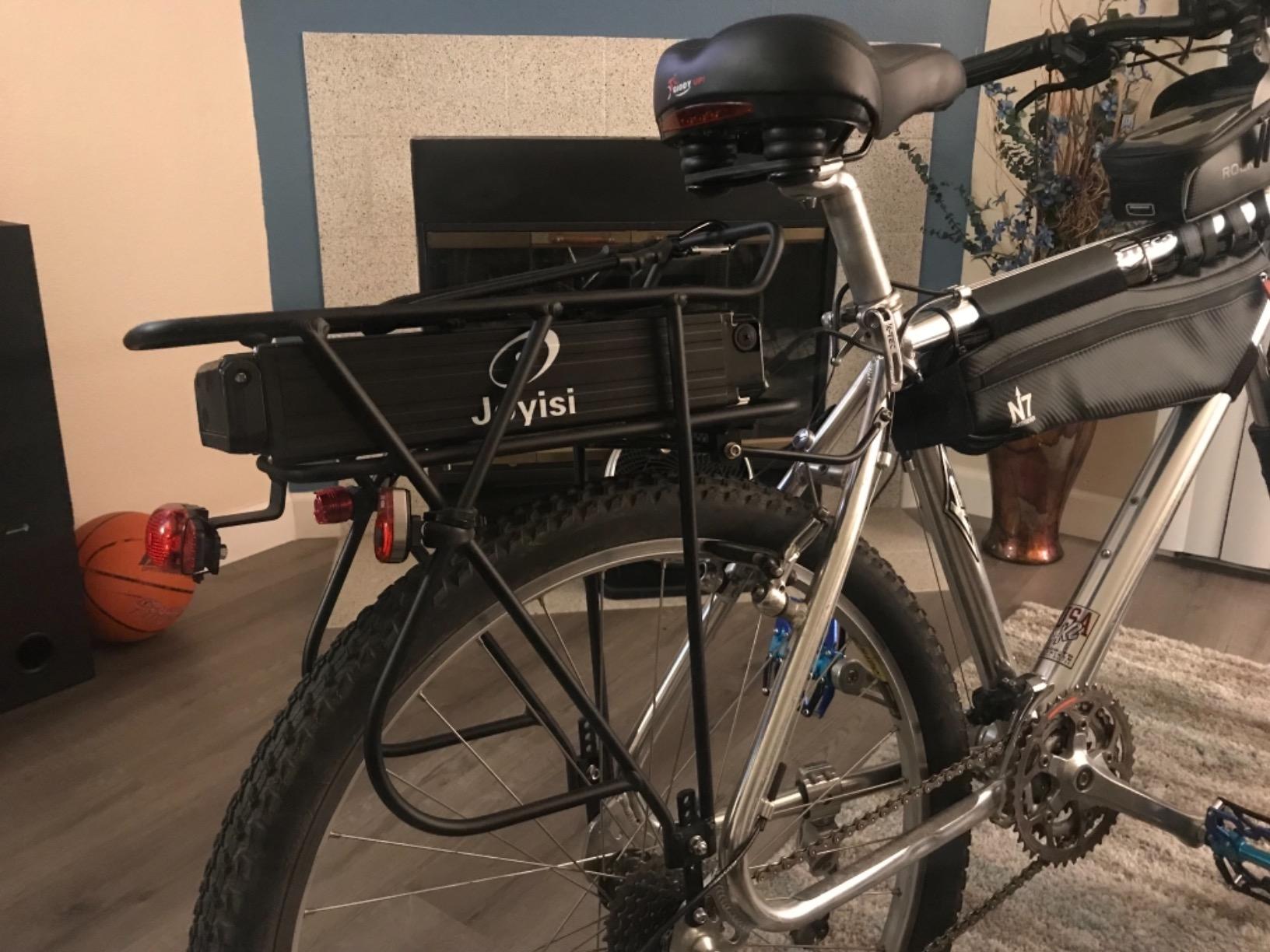 Joyisi 48V 15AH Ebike Battery, Electric Bike Battery and BMS Protection Board for 1000W 750W 500W 350W Bafang and Other Ebike Motor customer photo 1