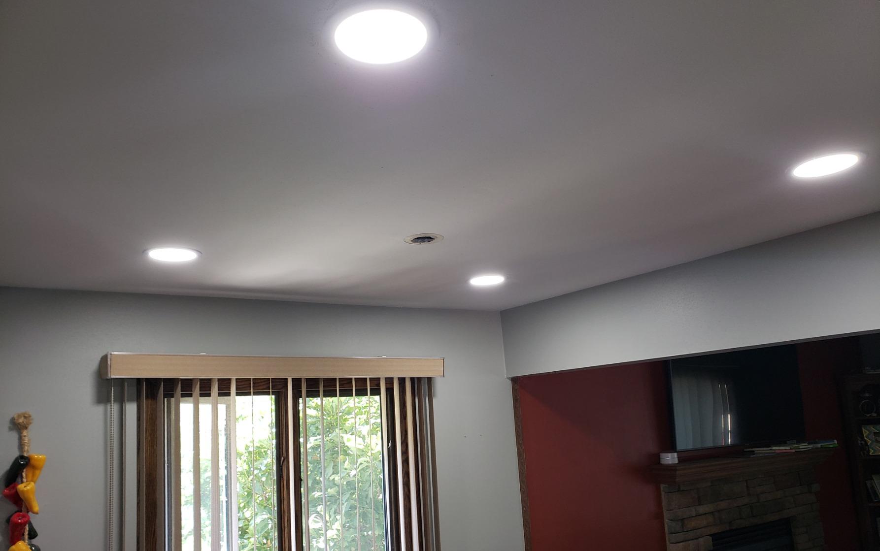 TORCHSTAR 12-Pack 6 Inch Ultra-Thin LED Recessed Light, CRI90 12W, 5000K | Aluminum, 5%-100% Dimmable, ETL & ES & FCC & IC, Slim LED Downlight with Junction Box, Daylight customer photo 2