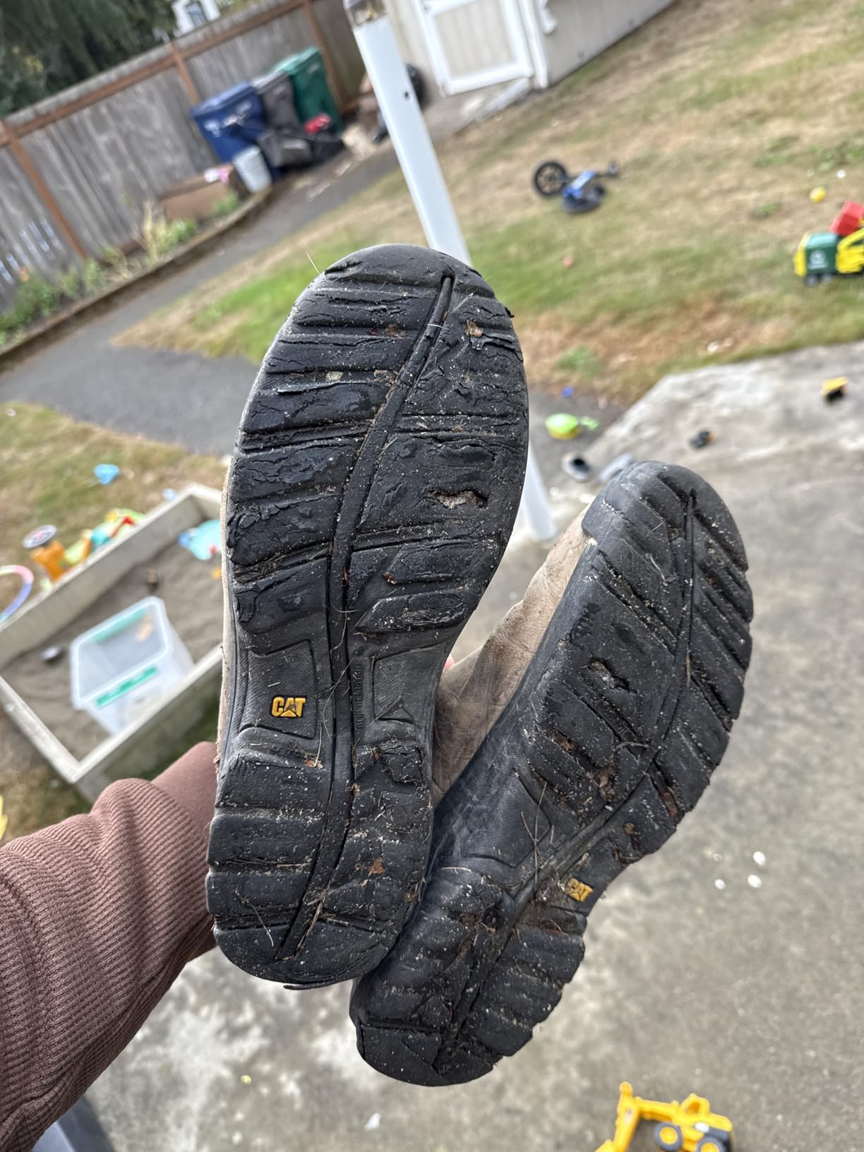 CAT Men's Wheelbase Steel Toe Work Boot customer photo 2