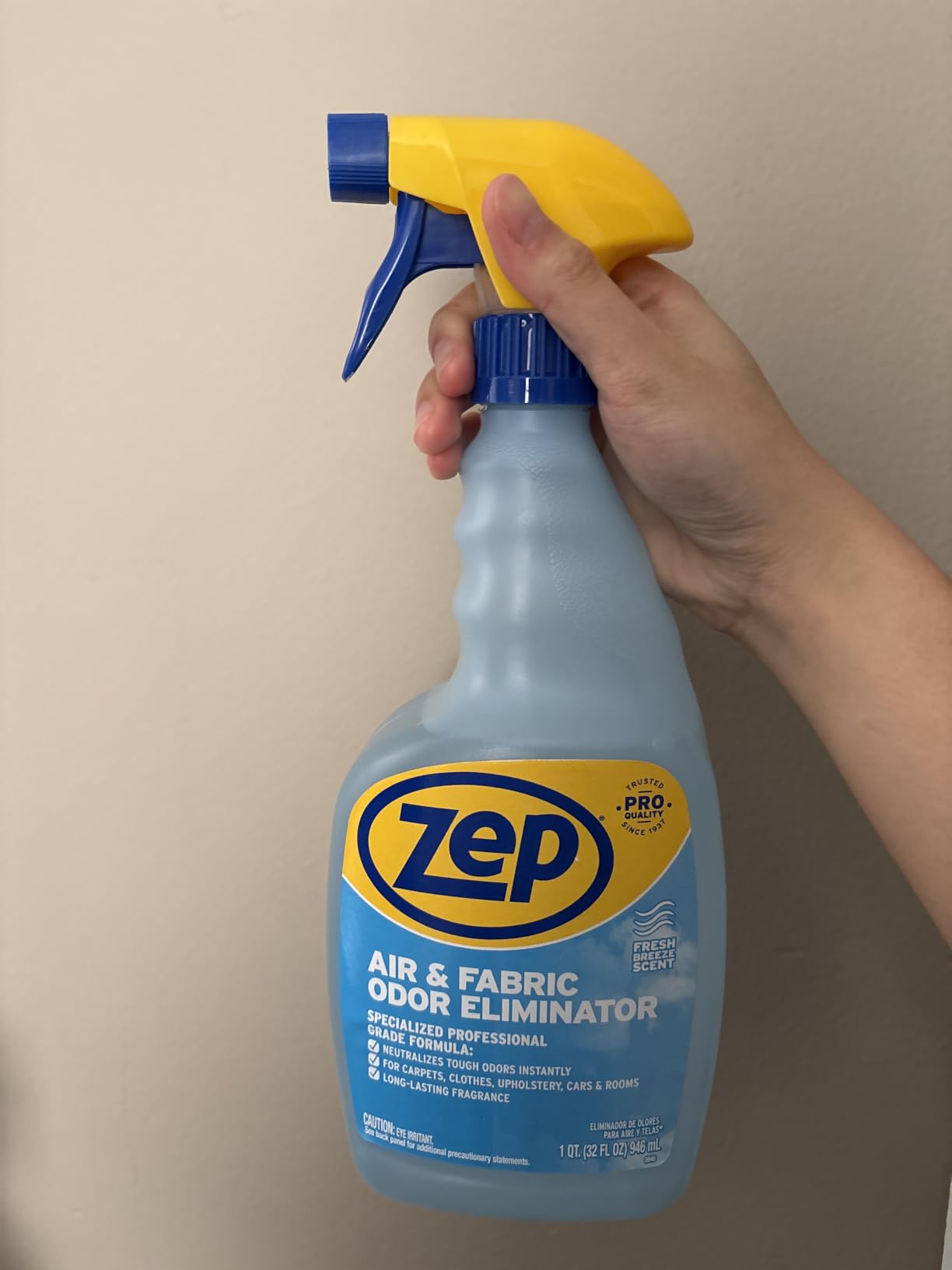 Zep ZUAIR32 Air and Fabric Odor Eliminator 32 oz customer photo 1