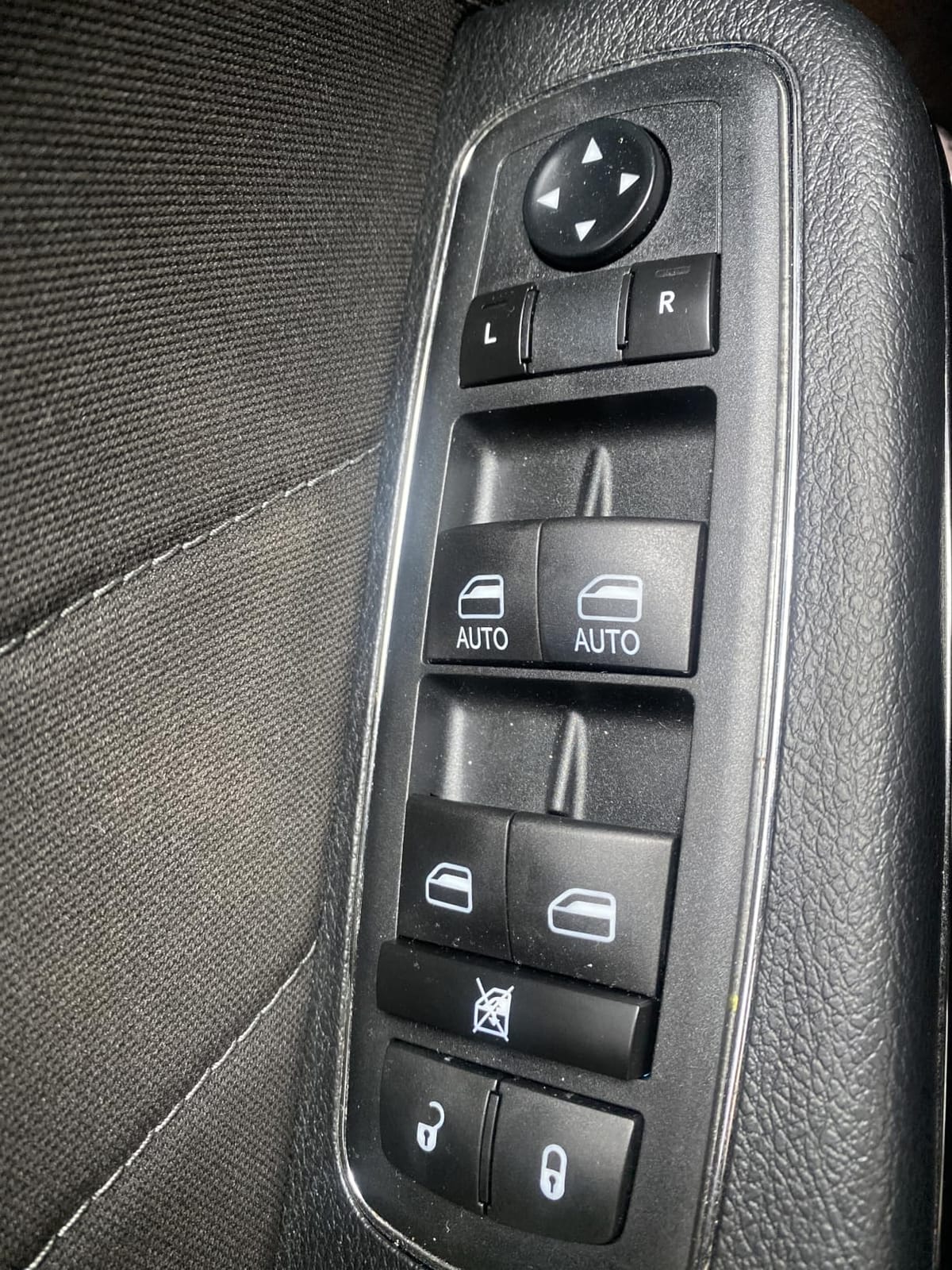 Master Power Window Switch Driver Side Front Left for Dodge Models | Door Control Button Fits 2016-2022 Ram 1500 2500 3500,2011-2019 Dodge Charger,2011-2020 Chrysler 200 300,Replaces 68139805AB customer photo 1