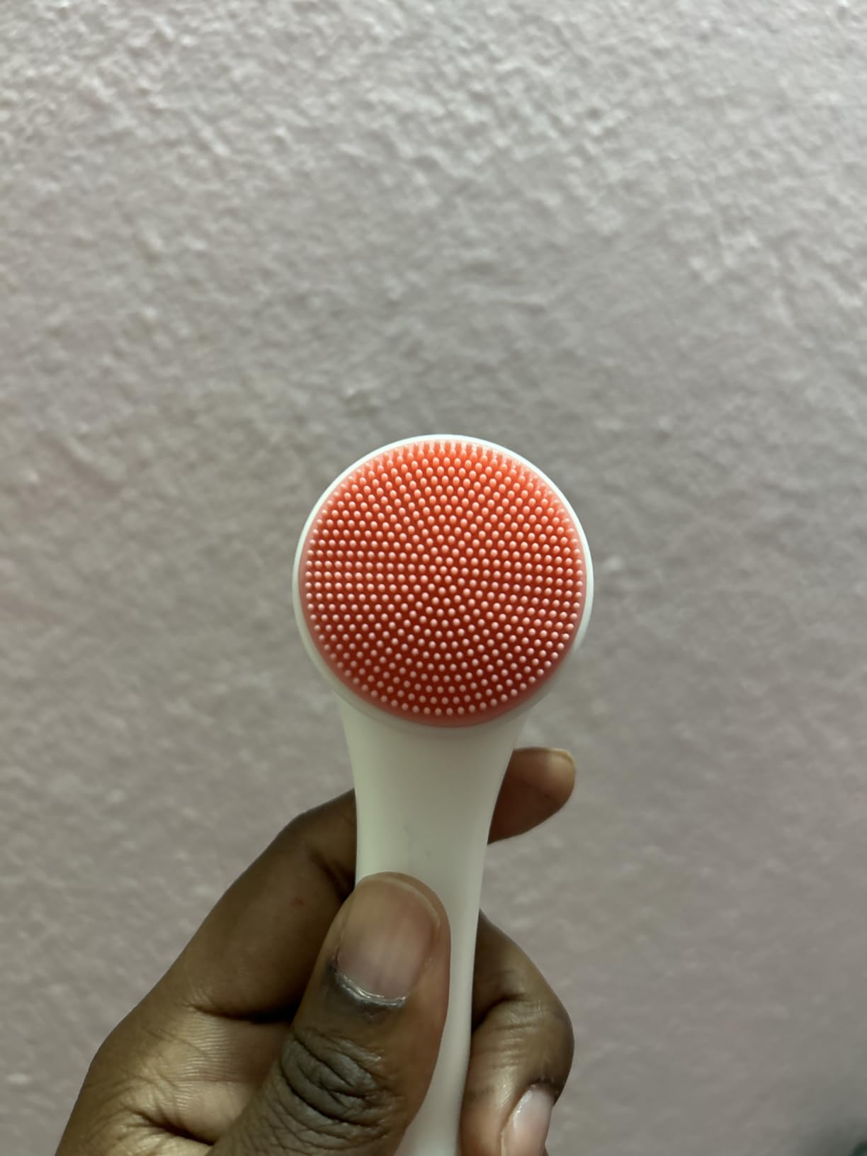 CALA Dual-Action Facial Cleansing Brush (Mint), Superfine Soft Bristles Deep Clean Pores, Removes Oil, Dirt, Makeup + Sunscreen, Water-Resistant for Shower Use, All Skin Types customer photo 2