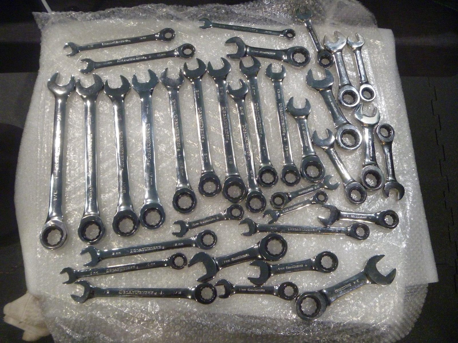 GEARWRENCH 34 Piece 72T SAE/Metric Ratcheting Wrench Set | 85034 customer photo 1