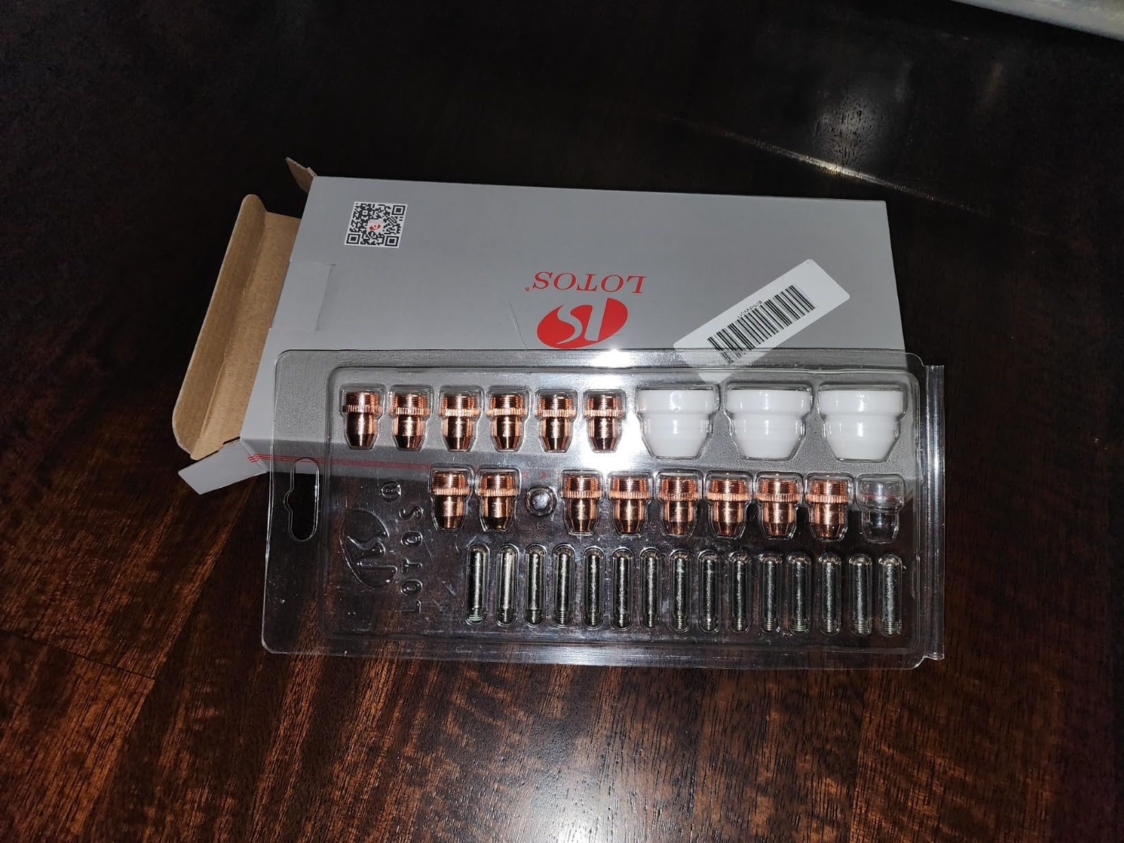 LOTOS LCS Plasma Cutter Consumables Sets for Brown Color LT5000D and Brown Color CT520D (33 Pieces) customer photo 1