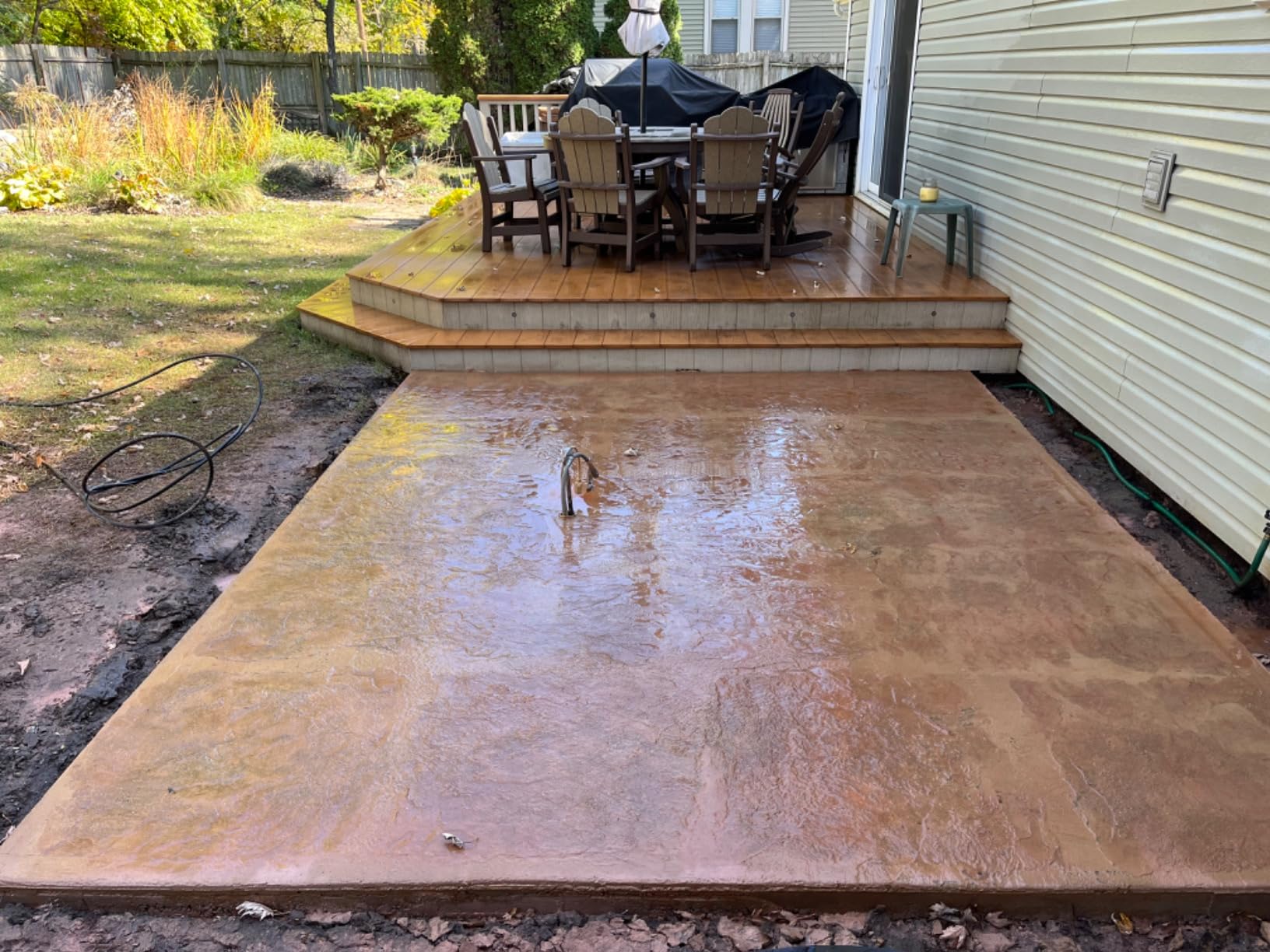 2 x 2 foot Seamless Concrete Stamp Texturing Skin Single, 10+ Authentic Decorative Patterns Available - Concrete, Cement, Overlay (Colorado Sandstone) customer photo 2