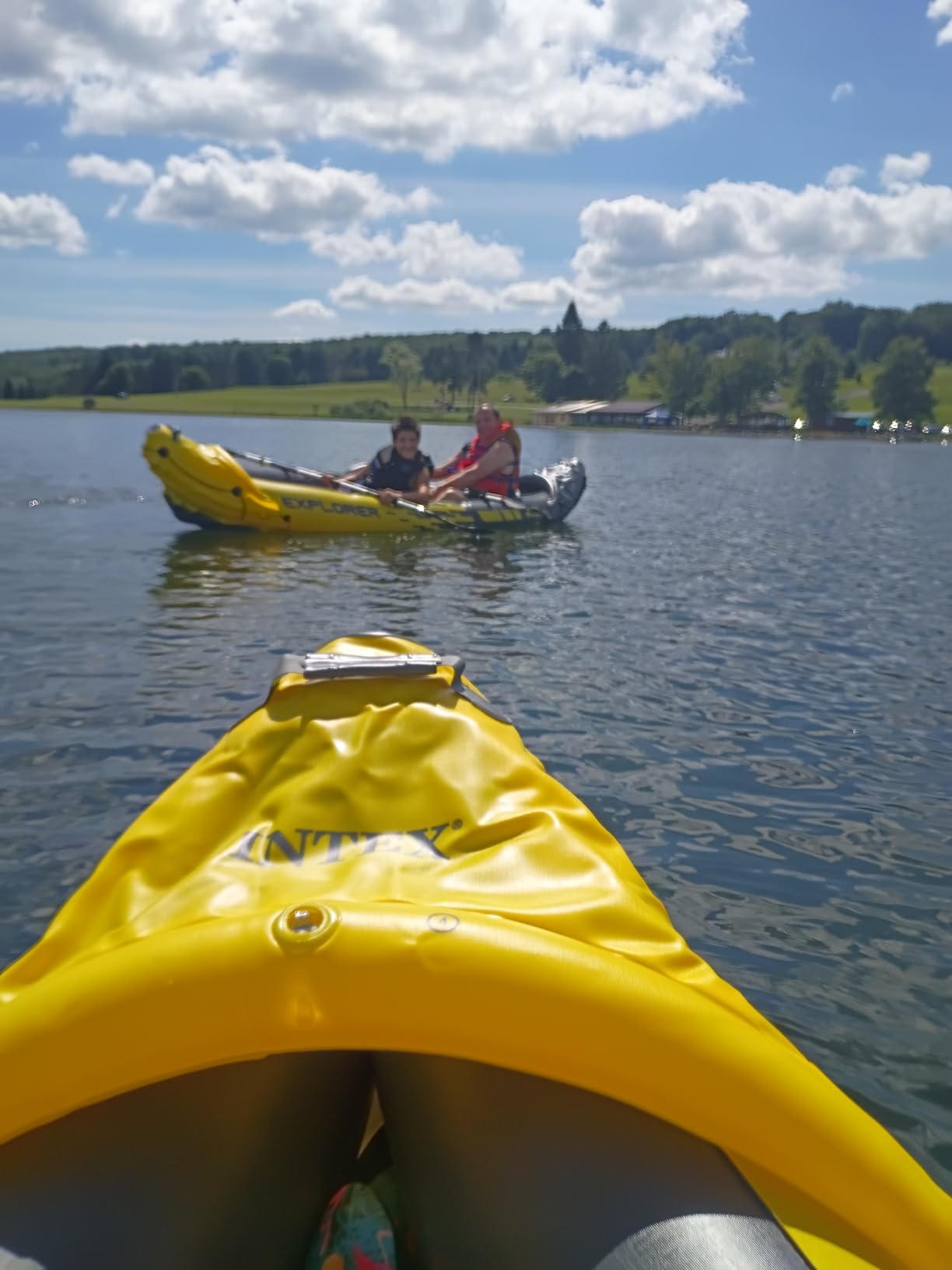 INTEX Explorer Kayak 2-Person Portable Set w/Paddles & Pump, 2-Pack customer photo 1