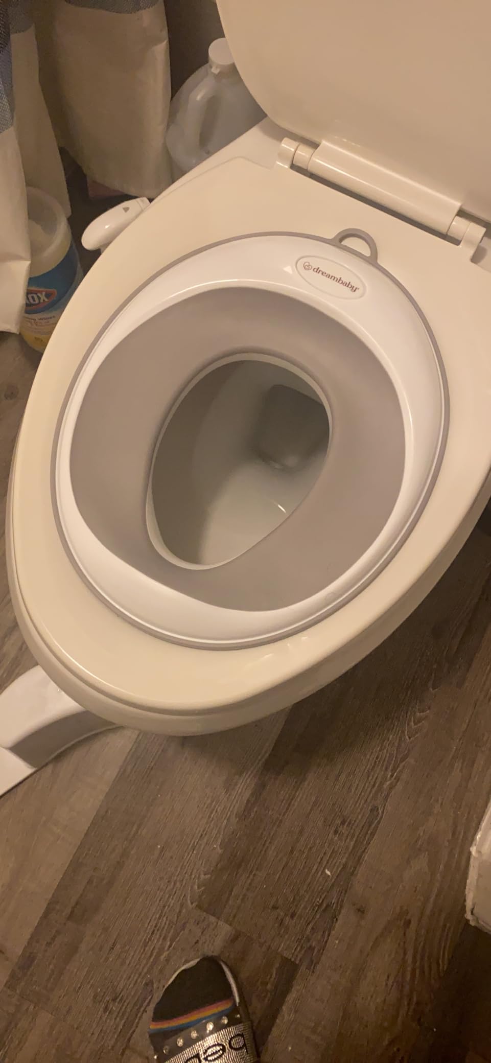 Dreambaby Non-Slip Potty Training Seat, Soft & Comfortable, Easy to Clean, Travel-Friendly, for Toddler Boys and Girls, Fits Round & Oval Toilets customer photo 2