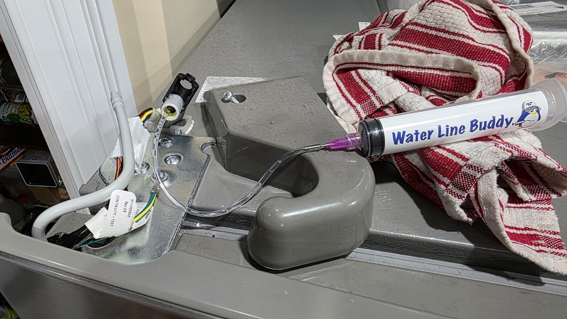Water Line Buddy - Premium Frozen Water Line Tool - Quickly and Easily Unfreeze Your Refrigerator Water Dispenser customer photo 1