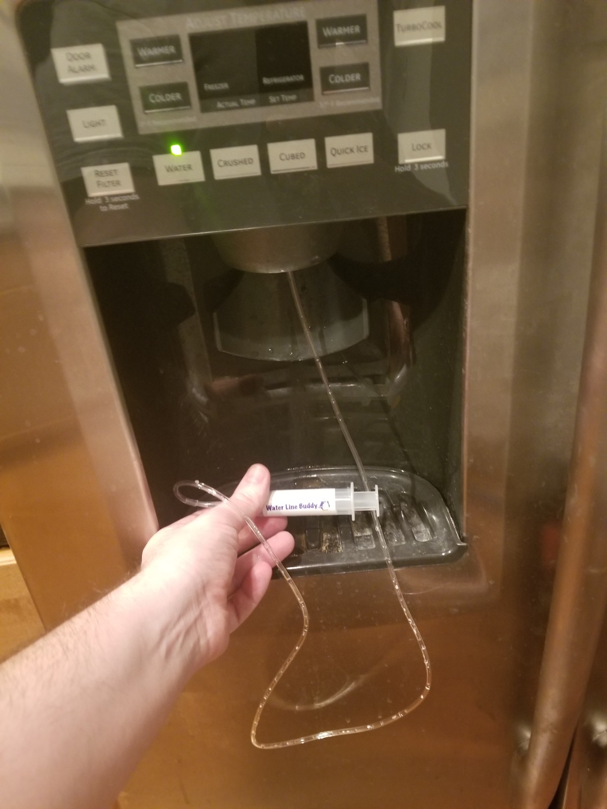 Water Line Buddy - Premium Frozen Water Line Tool - Quickly and Easily Unfreeze Your Refrigerator Water Dispenser customer photo 2
