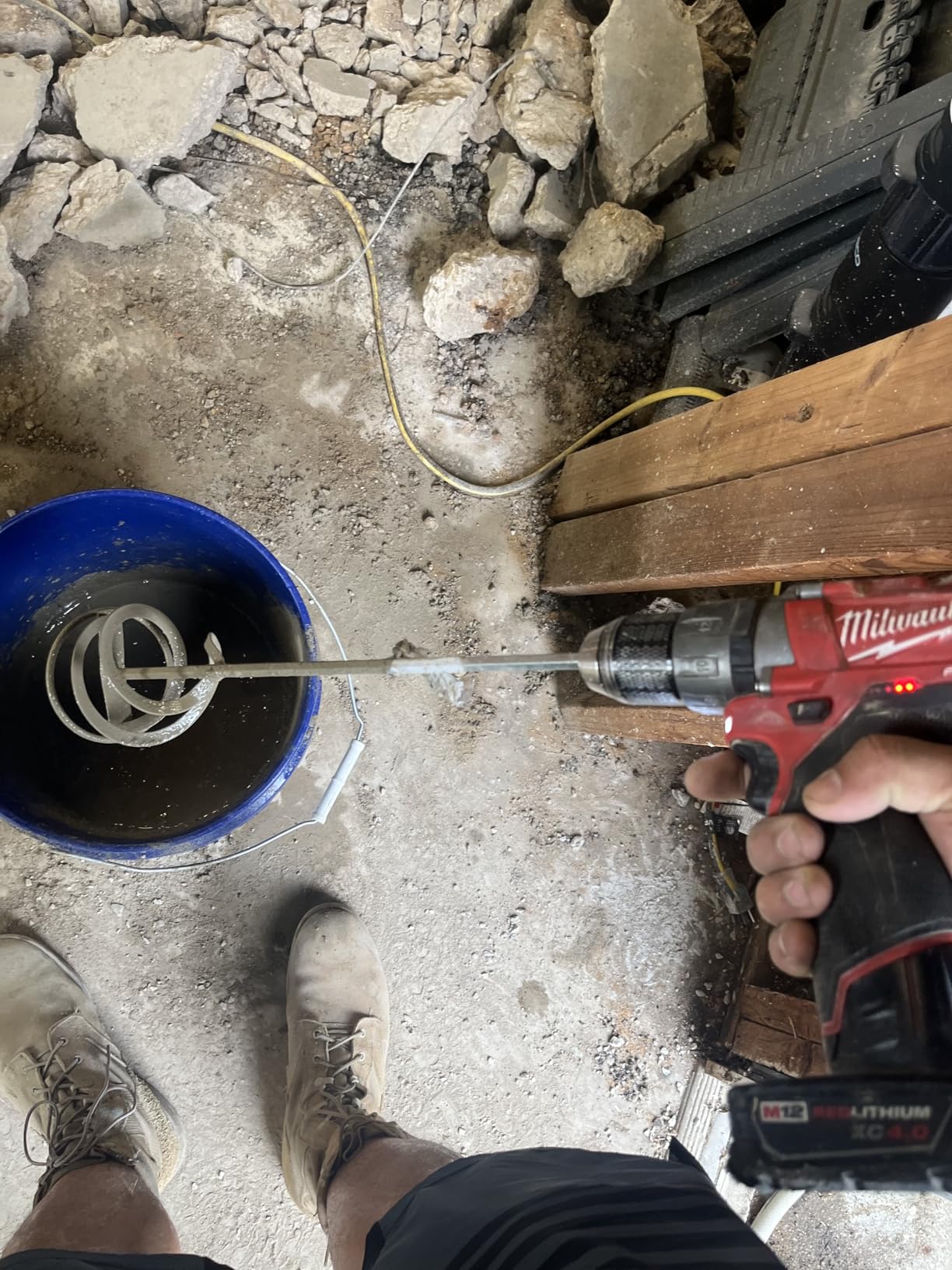 Paint and Mortar Mixer customer photo 1