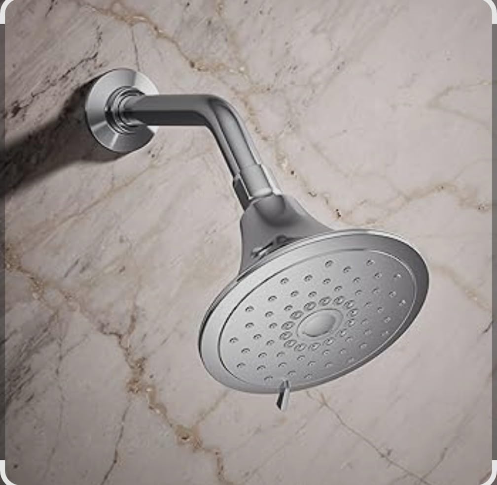 KOHLER 22169-G-CP Forté® Three-function showerhead, 1.75 GPM, Full Coverage, Pulsating Massage, Silk Spray, Corrosion Resistant, Polished Chrome customer photo 2