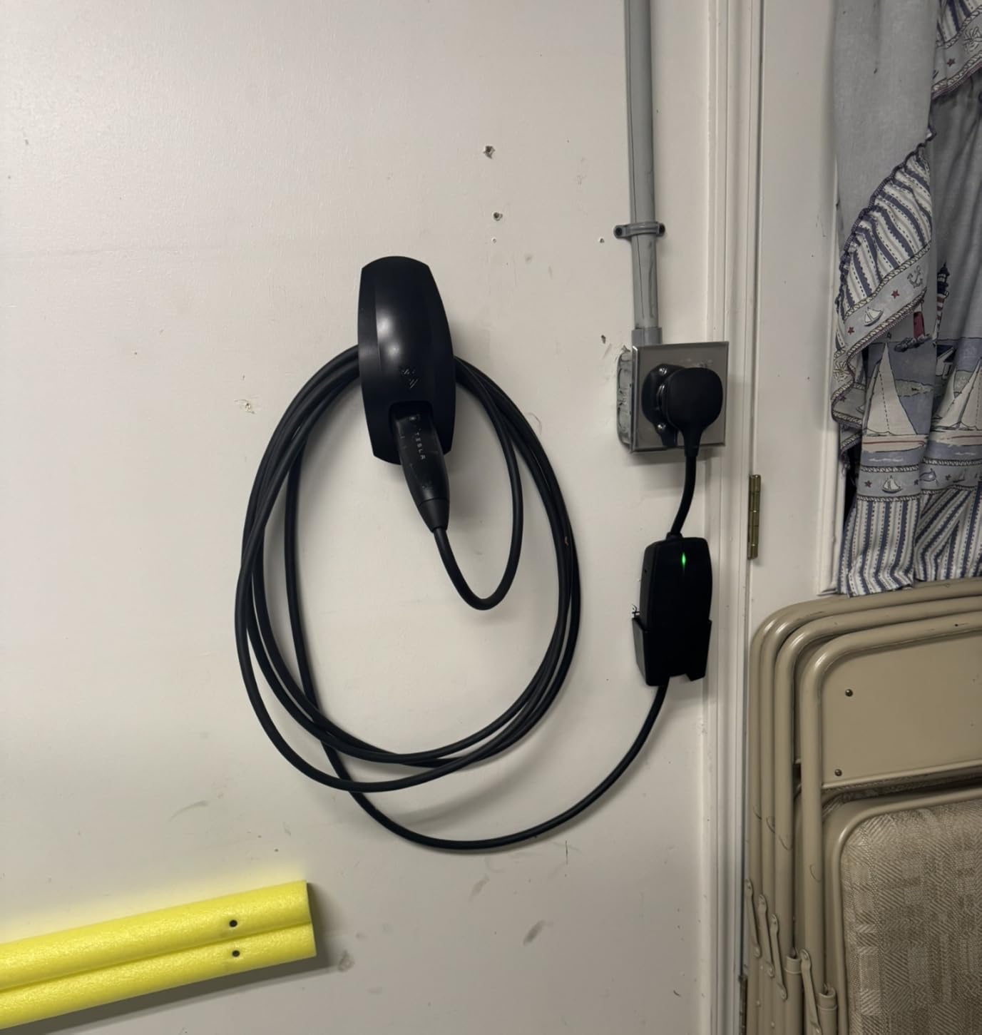 SEVEN SPARTA Charging Cable Holder Wall Mount for Tesla Charger, Black | with UMC Holder, Cable Organizer for Save Garage Space, For Tesla Model 3 Y X S Cybertruck Mobile & Wall Connector customer photo 1