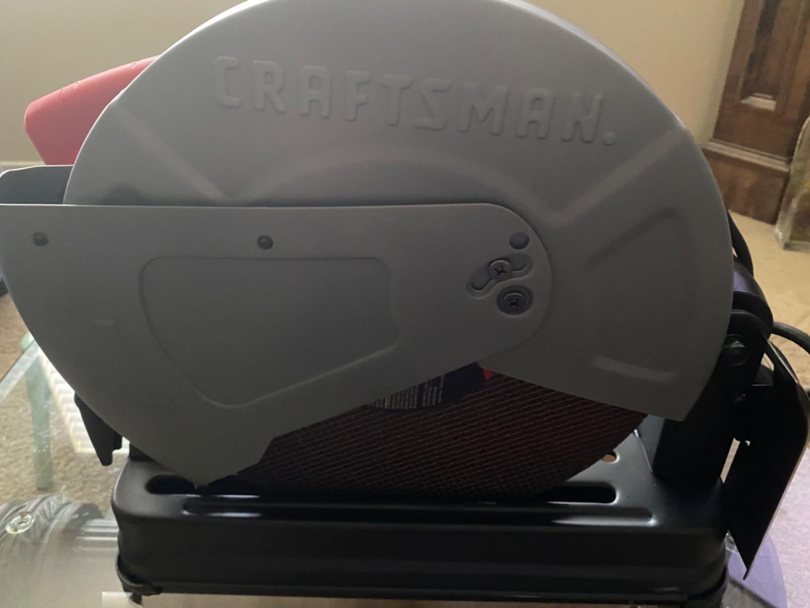 CRAFTSMAN Chop Saw, 14 inch, 15 Amp, Corded (CMEM2500) customer photo 2