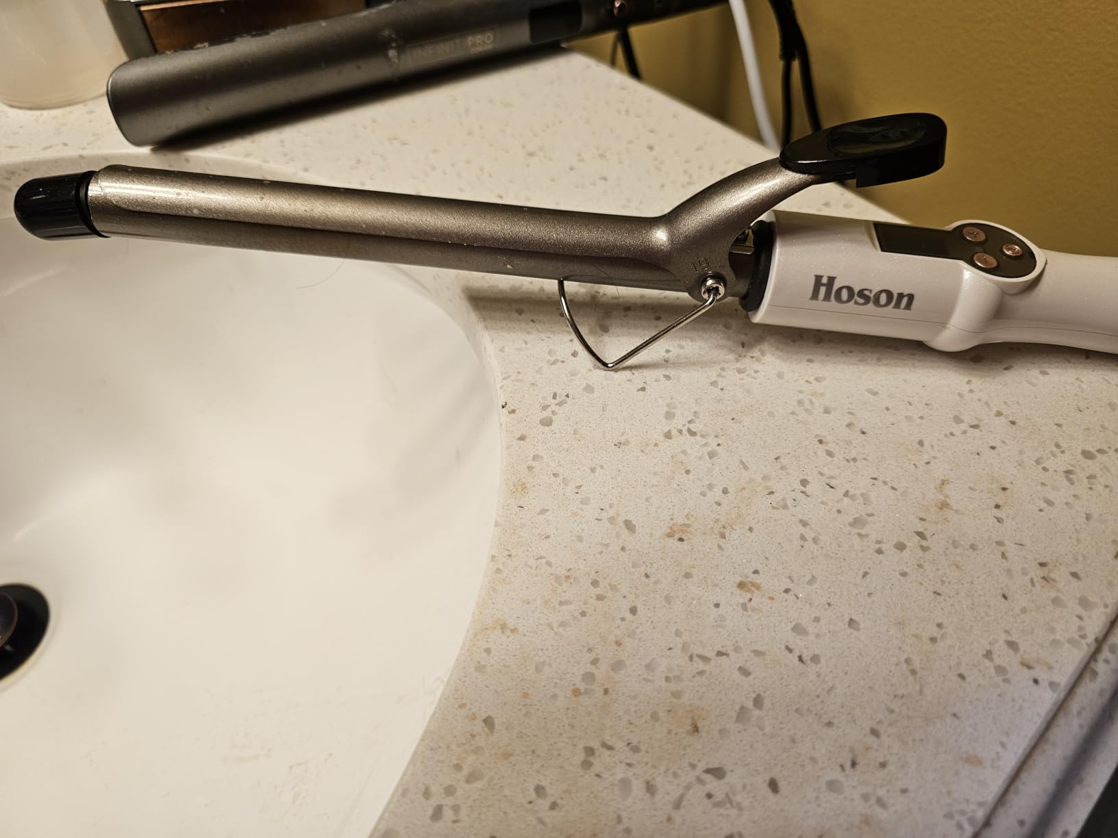 Hoson 1 Inch Curling Iron Extra Long Barrel for Long Hair customer photo 2