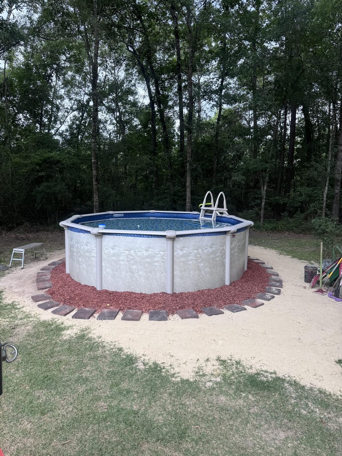 Lake Effect Pools 'Meadows' 21 ft Round Above Ground Swimming Pool customer photo 1