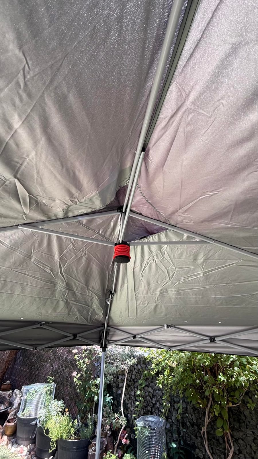 MASTERCANOPY 10x10 Durable Pop Up Canopy Tent with Roller Bag, Black customer photo 2