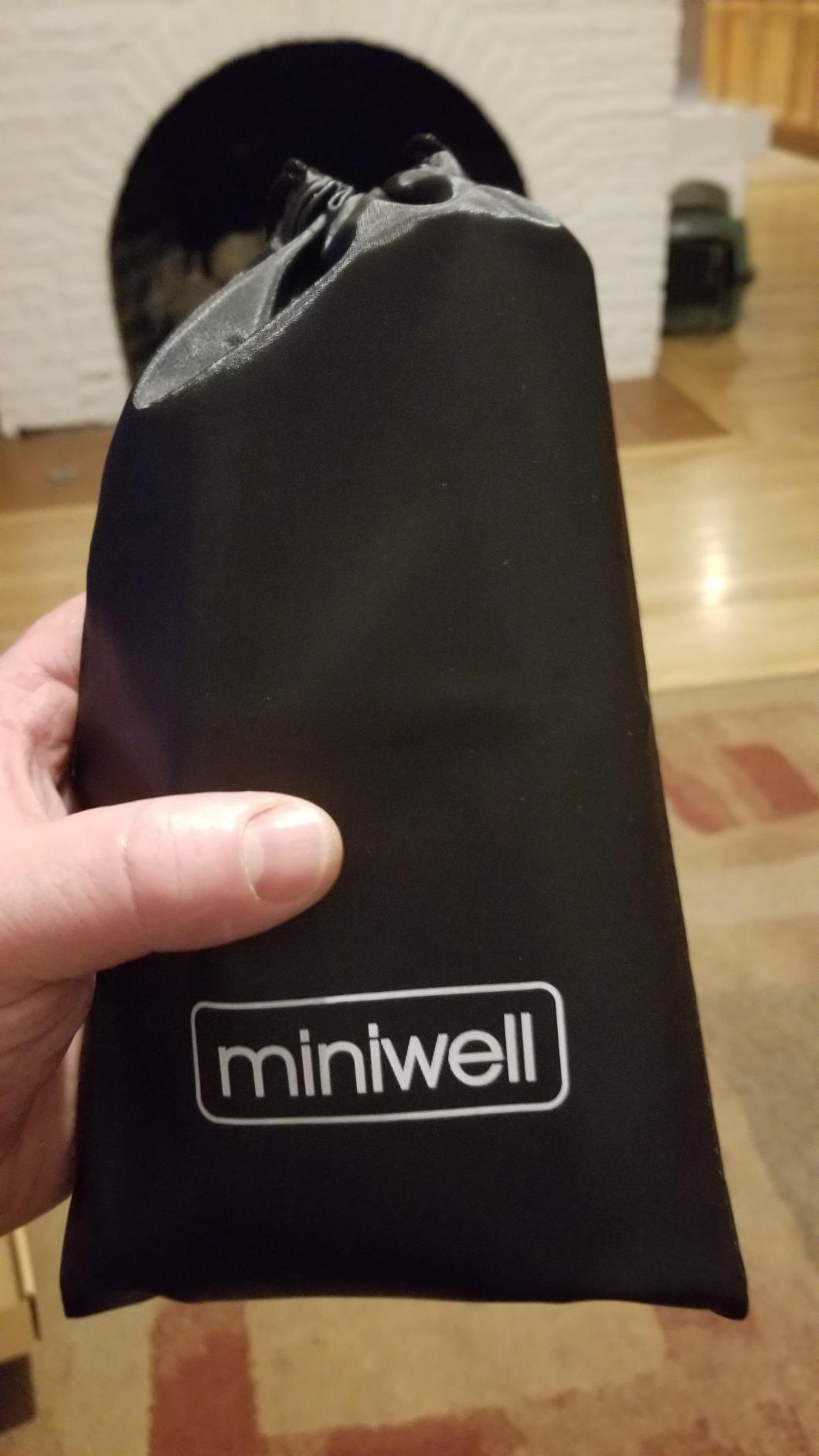 miniwell Gravity Water Filter Ultralight Multi-Purpose Hiking Accessories Optional Emergency kit TUV Certified Hurricane Storm Supplies (Water Filter with Water Tank customer photo 2