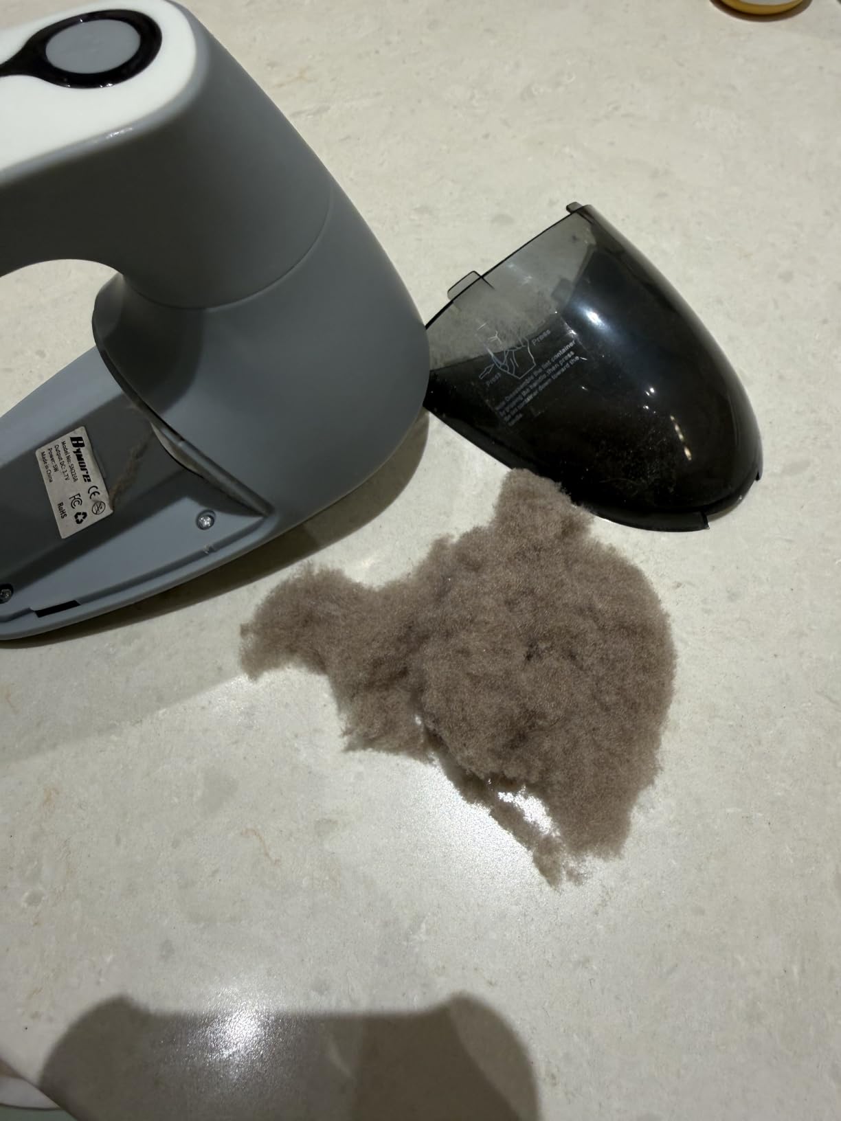 Bymore Fabric Shaver, Lint Shaver, Sweater Shaver for Clothes, Gray customer photo 2