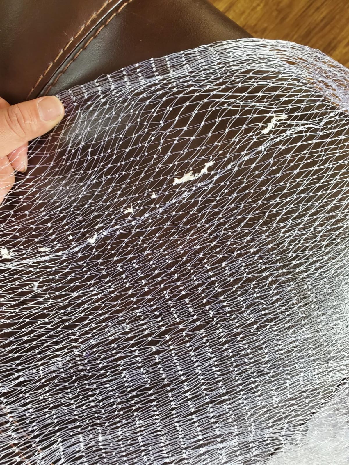 BASSDASH American Saltwater Fishing Cast Net 3/8 1/4-Inch Mesh 4ft 6ft 8ft Radius, 1-Pound Per Foot, for Bait Fish with Utility Bucket Casting customer photo 1