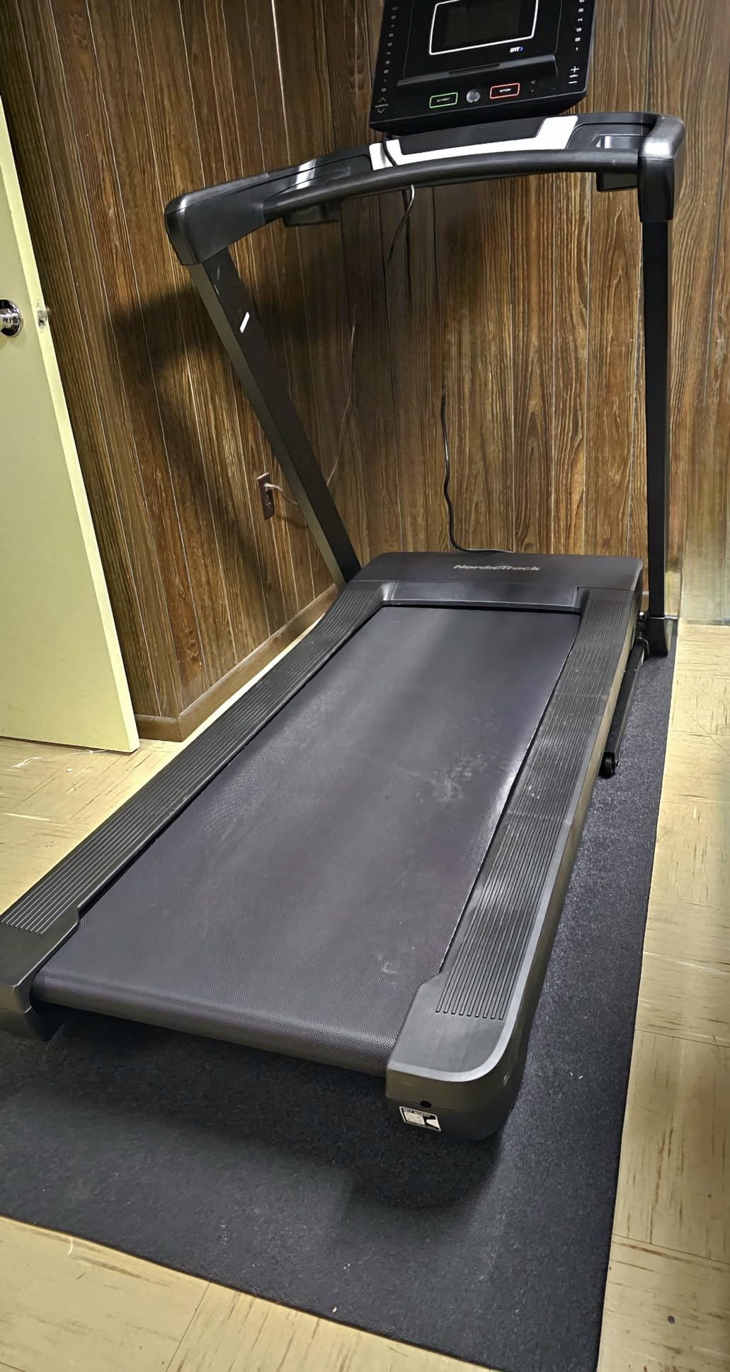 Fitvids High Density Home Gym Treadmill Exercise Bike Equipment Mat, 1/4