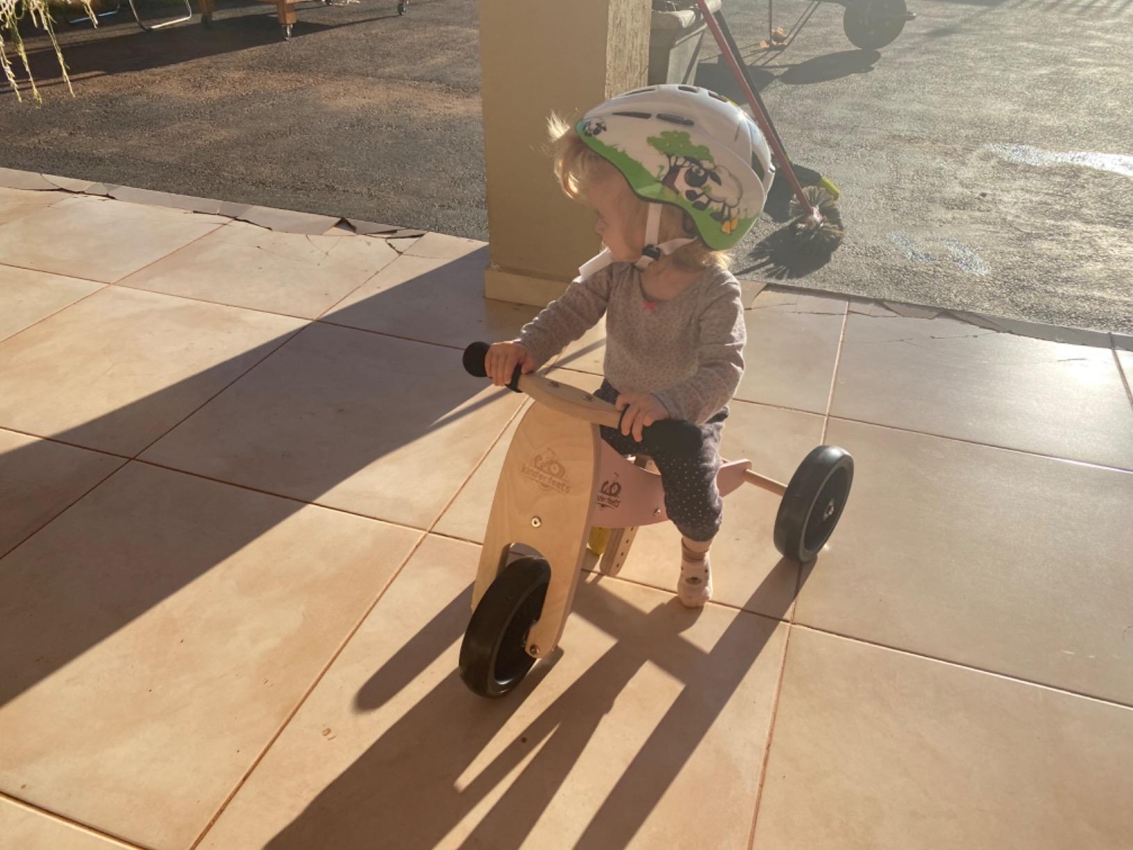 Kinderfeets Tiny Tot Plus Balance Bike for Toddlers & Kids 18 Months to 4 Years customer photo 2