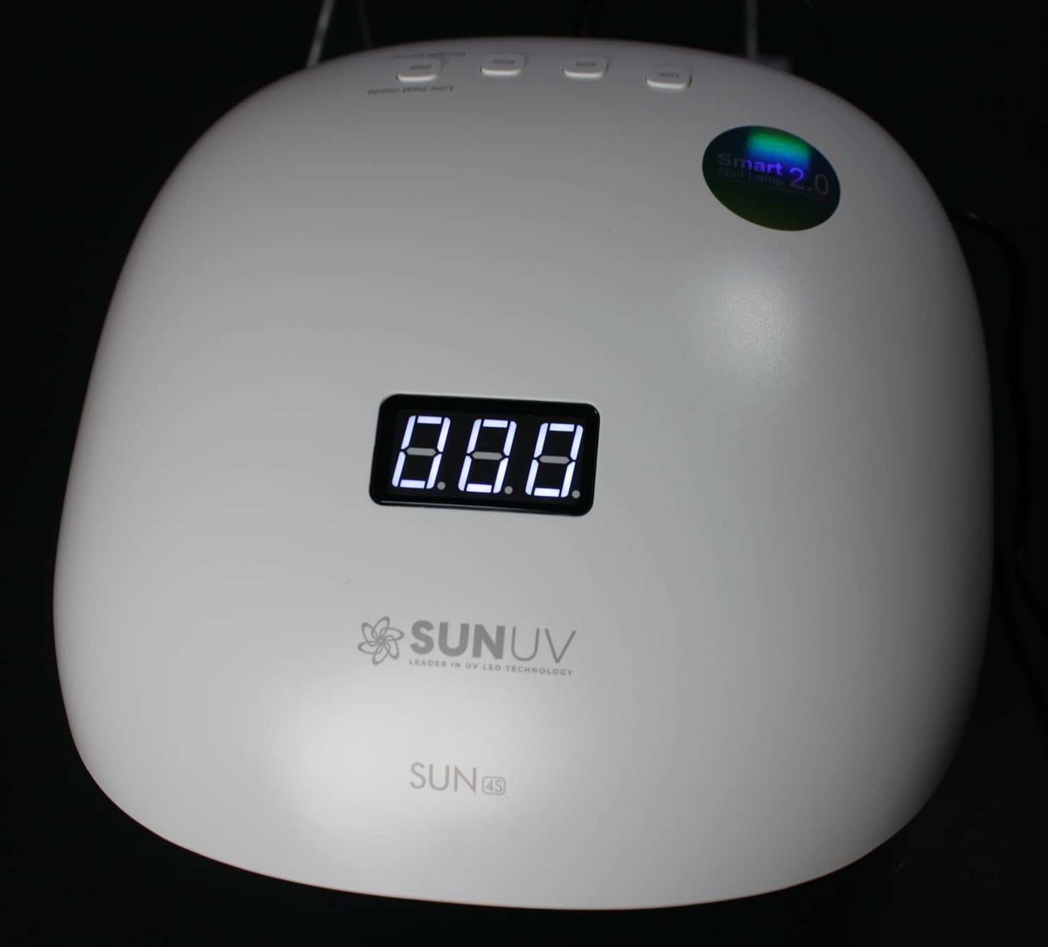 SUNUV UV Light for Gel Nail, UV Nail Lamp LCD Display, 36 LEDs SUN4S Pink customer photo 1