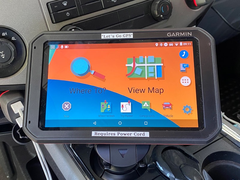 Garmin RV 785 & Traffic, Advanced GPS Navigator for RVs with Built-in Dash Cam, High-res 7