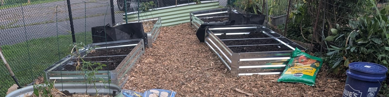 Galvanized Raised Garden Bed 8x4x1ft Single Unit customer photo 1